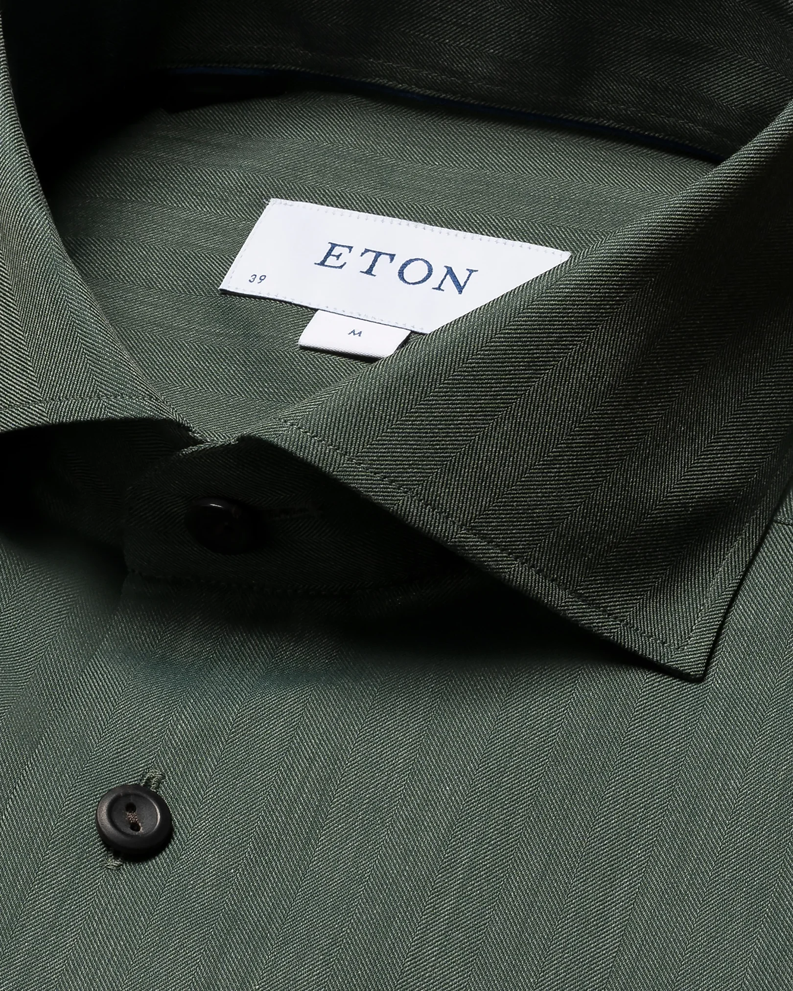 Eton - dark green flanell