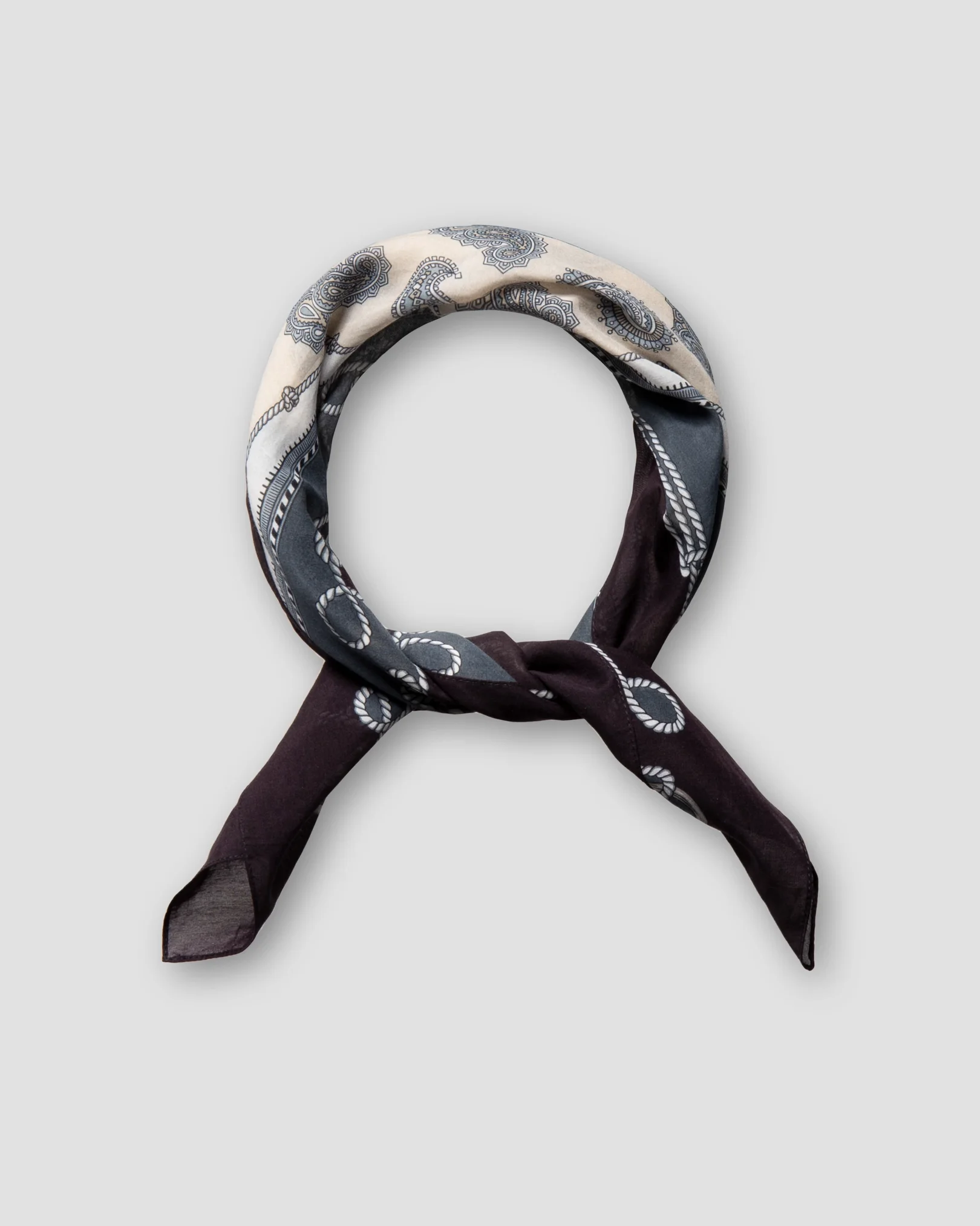 Eton - black paisley bandana