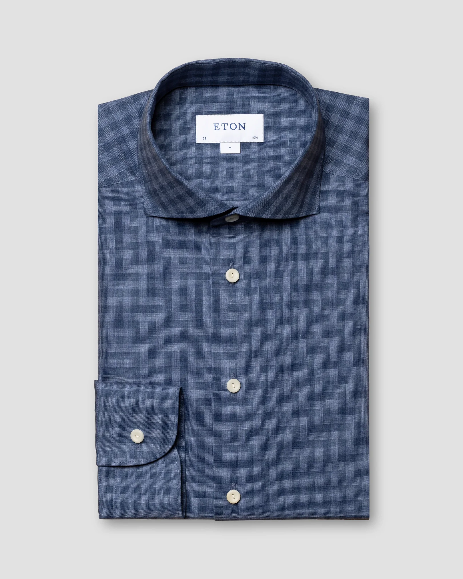Eton - mid blue lightweight oxford