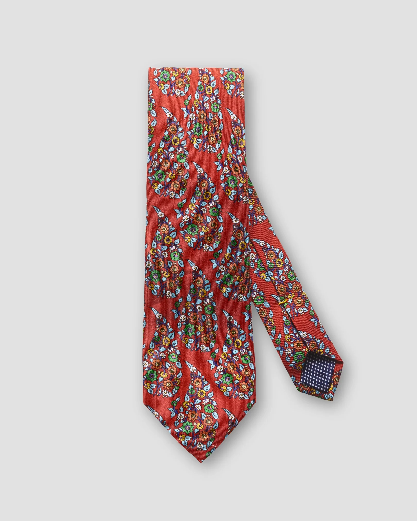 Eton - Red Floral Silk Tie