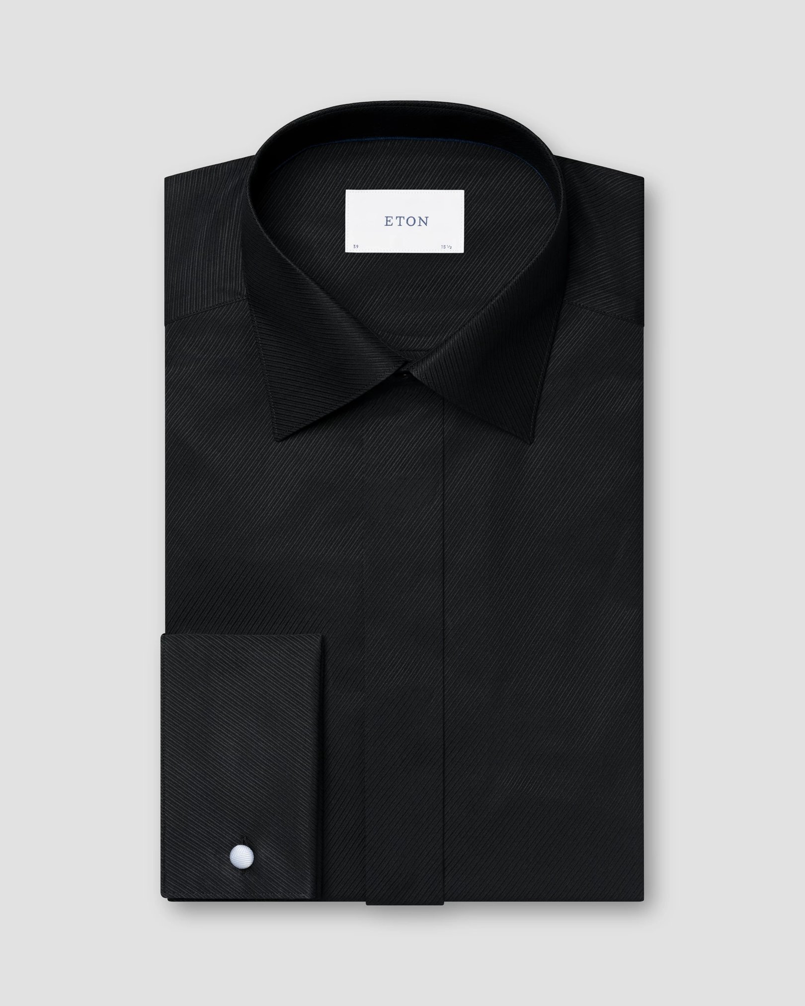 Eton - Textured Twill Shirt