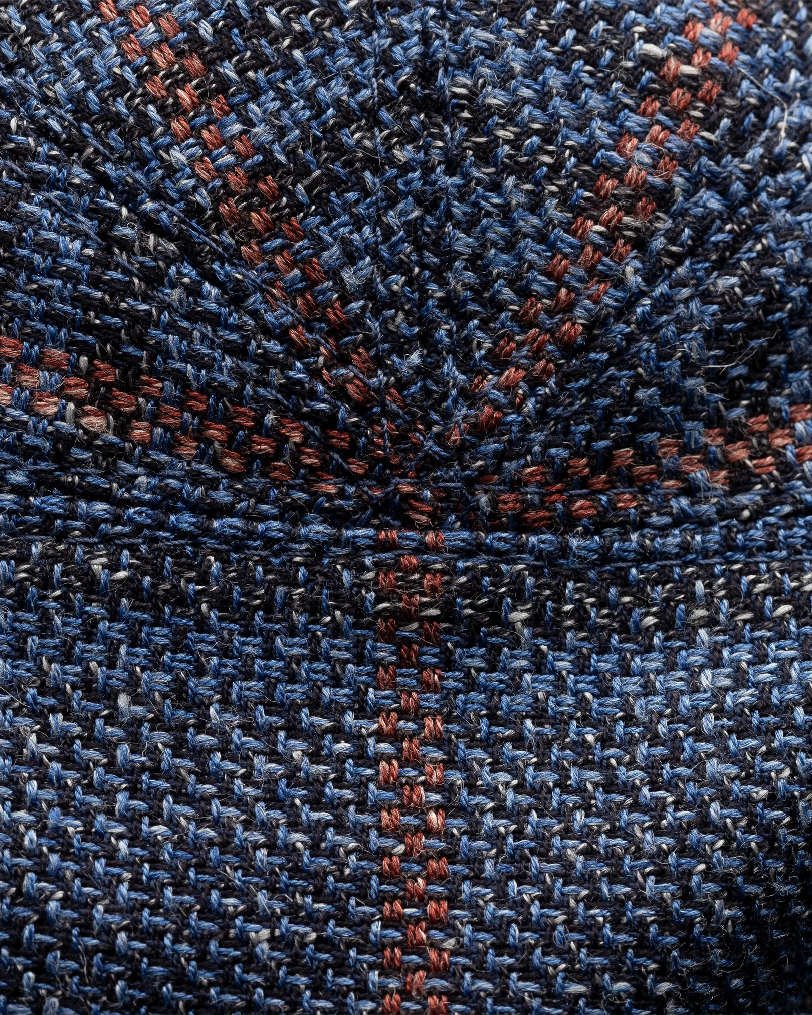Eton - navy blue flat cap