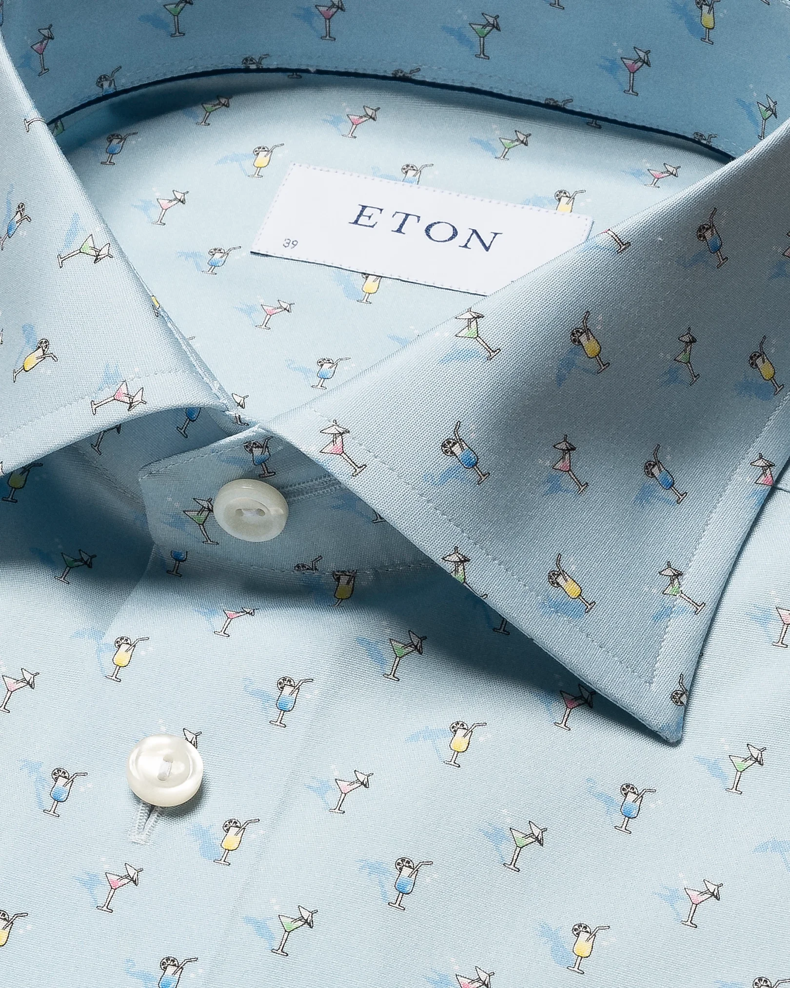 Eton - cocktail printed poplin