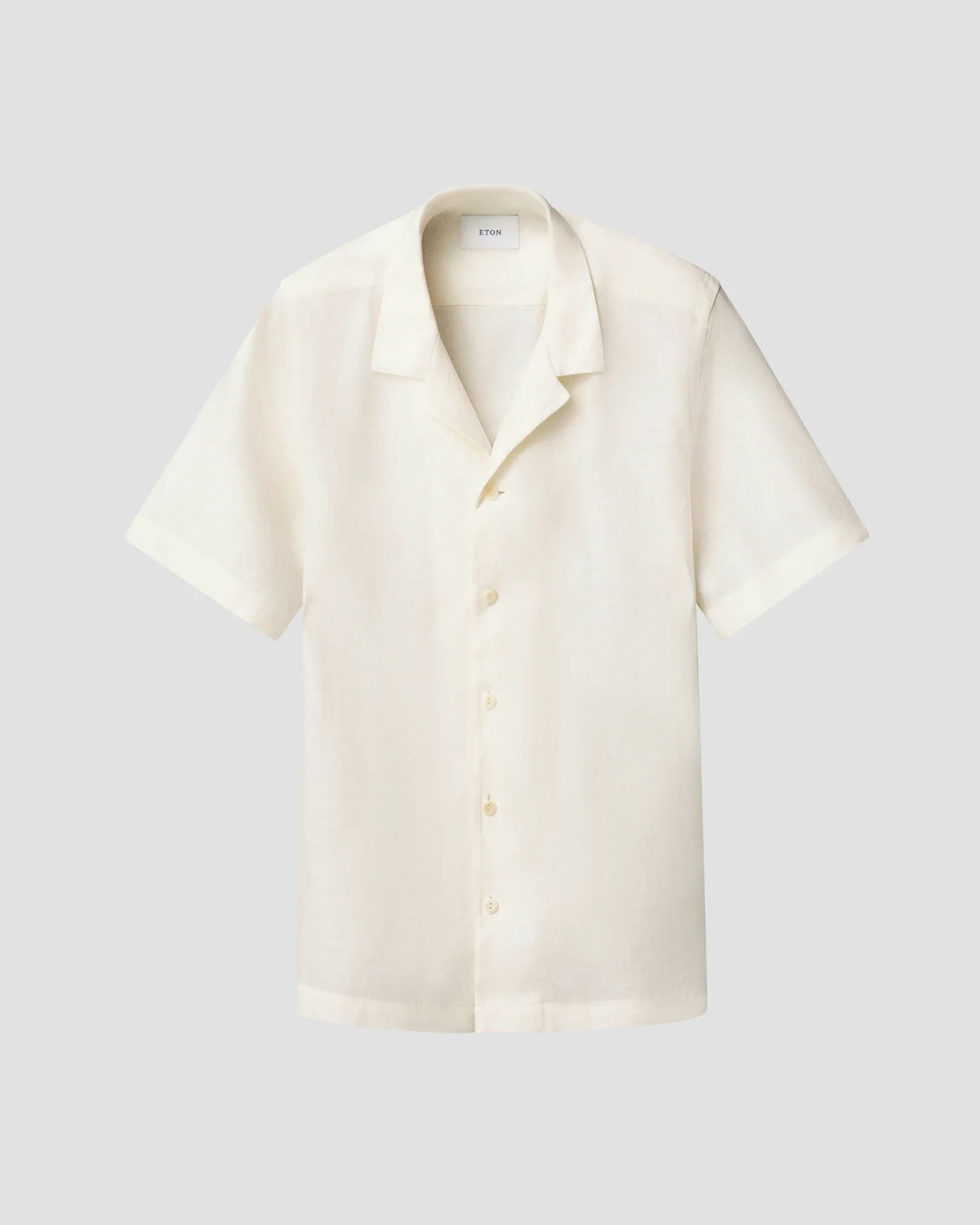 Eton - Resort-Hemd aus Leinen-Twill