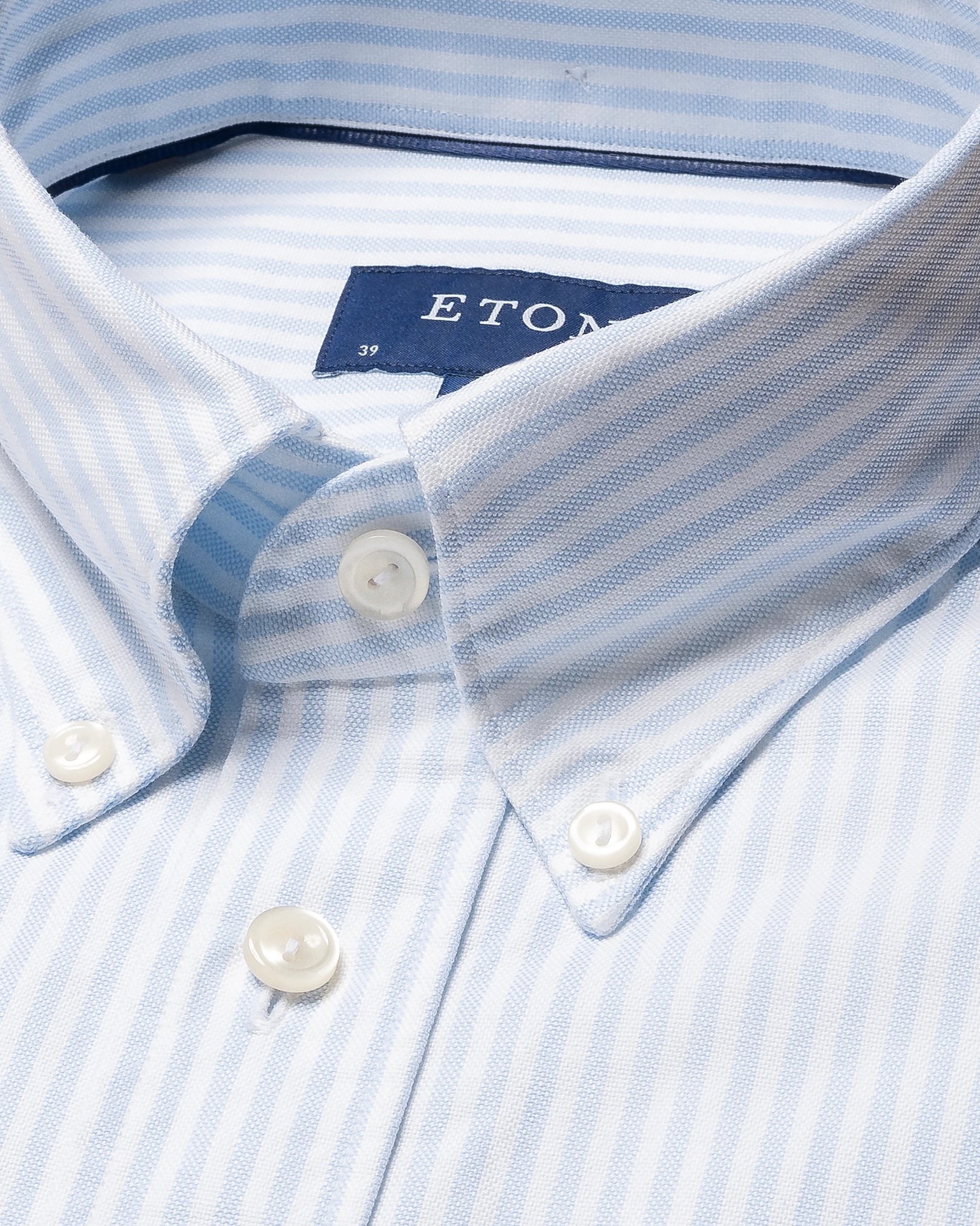 Eton - button down light blue oxford