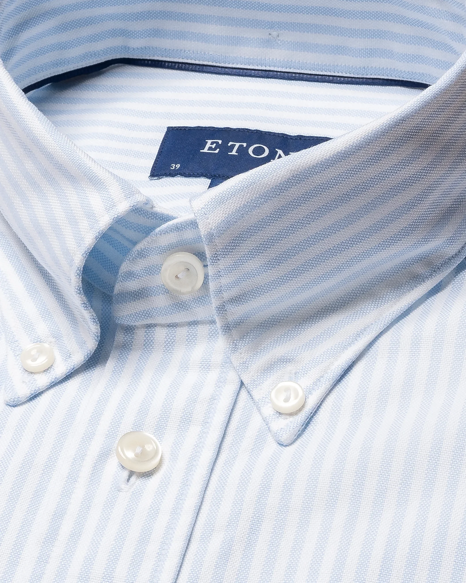 Eton - button down light blue oxford