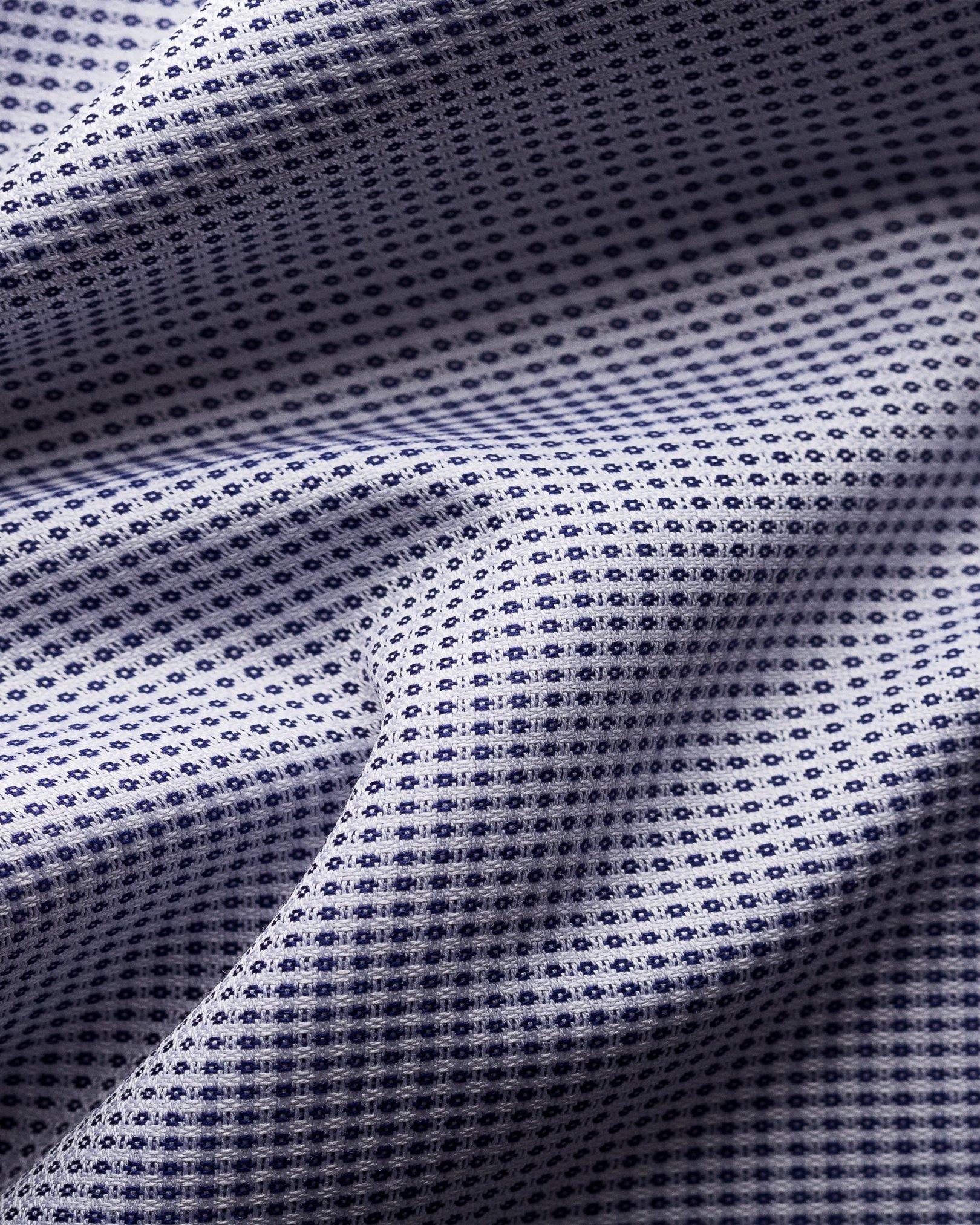 Eton - navy blue dobby extremecut