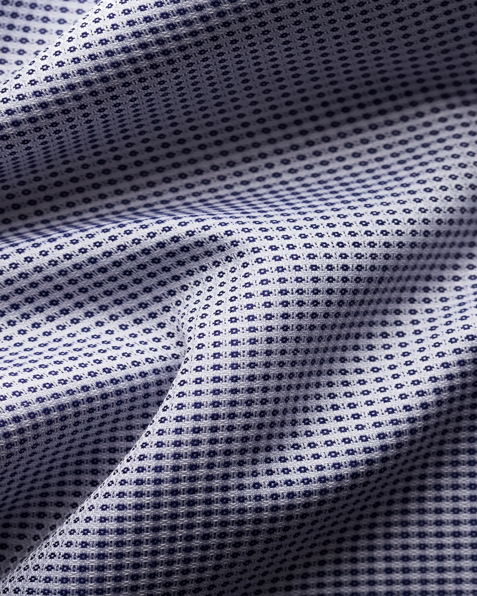 Eton - navy blue dobby extremecut
