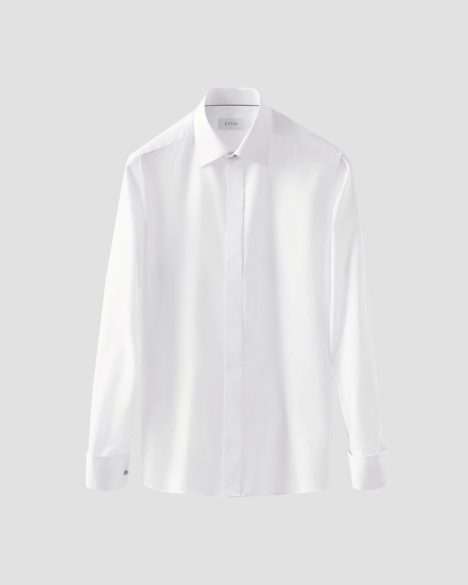 Eton - White Signature Twill Tuxedo Shirt