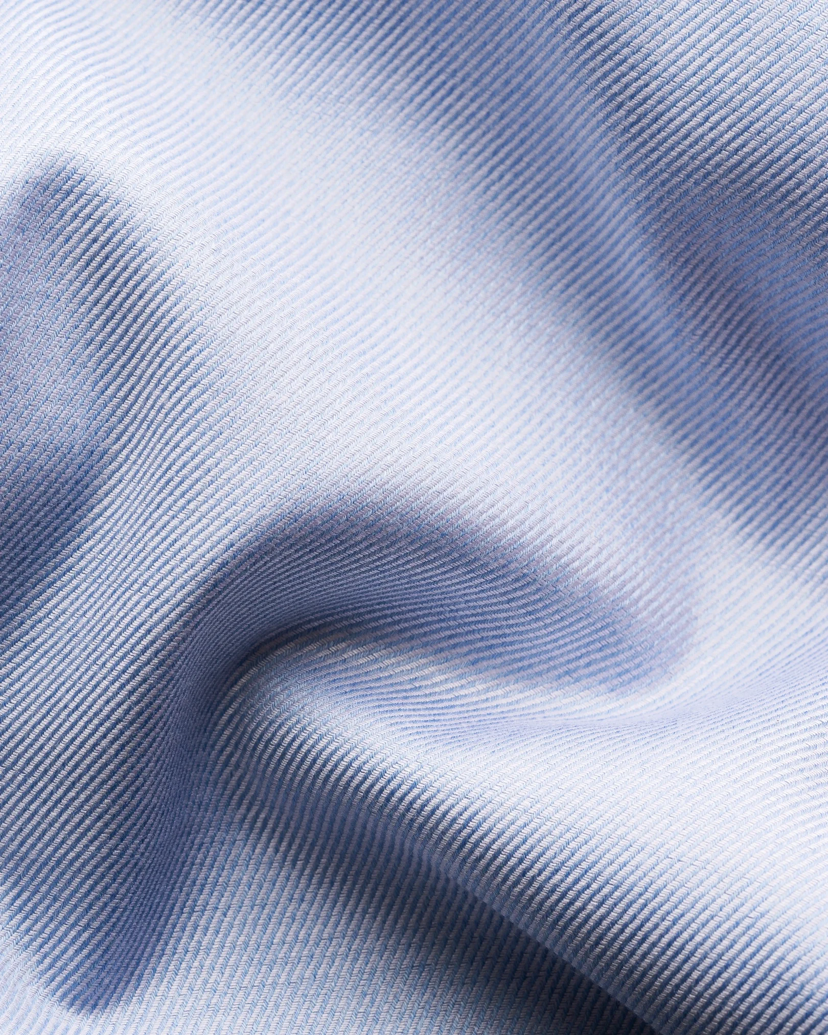 Eton - light purple melange solid cotton tencel tm lyocell shirt