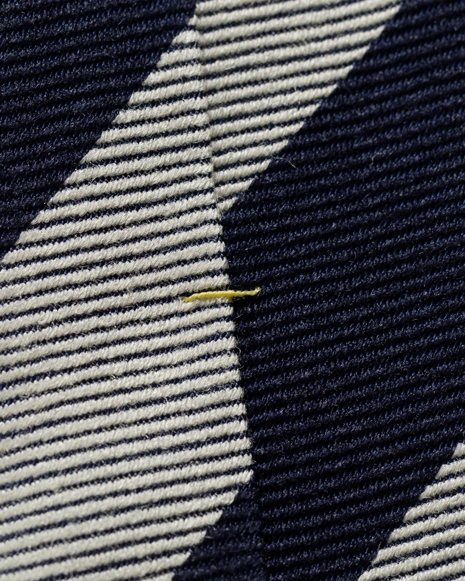 Eton - grey blue bold striped tie