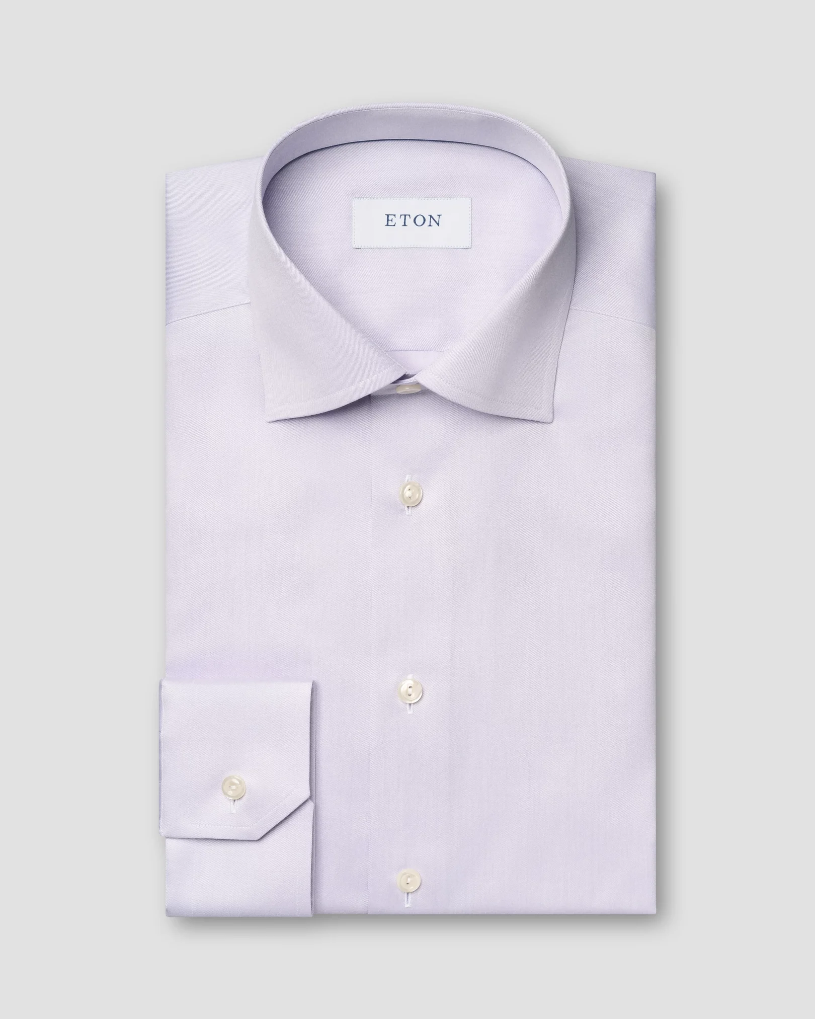Eton - Helllila Signature-Twill-Hemd