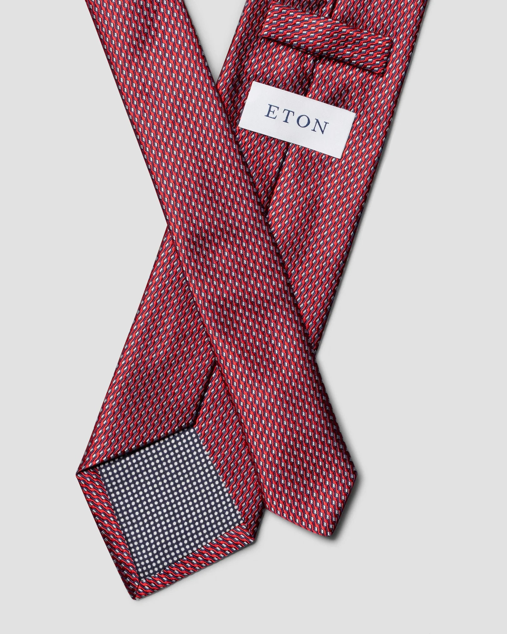 Eton - dark red tie