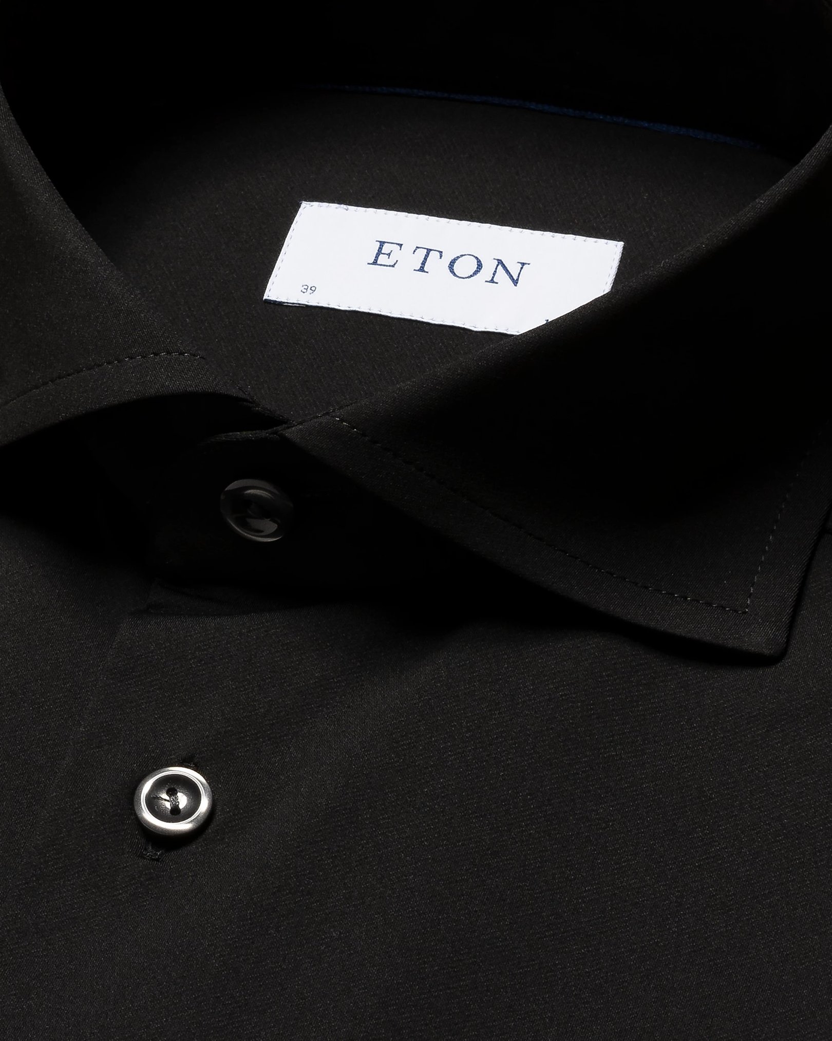 Eton - black four way stretch