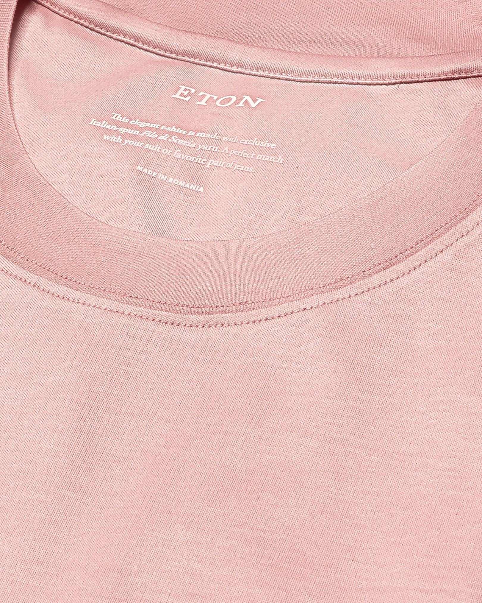 Eton - pink jersey t shirt