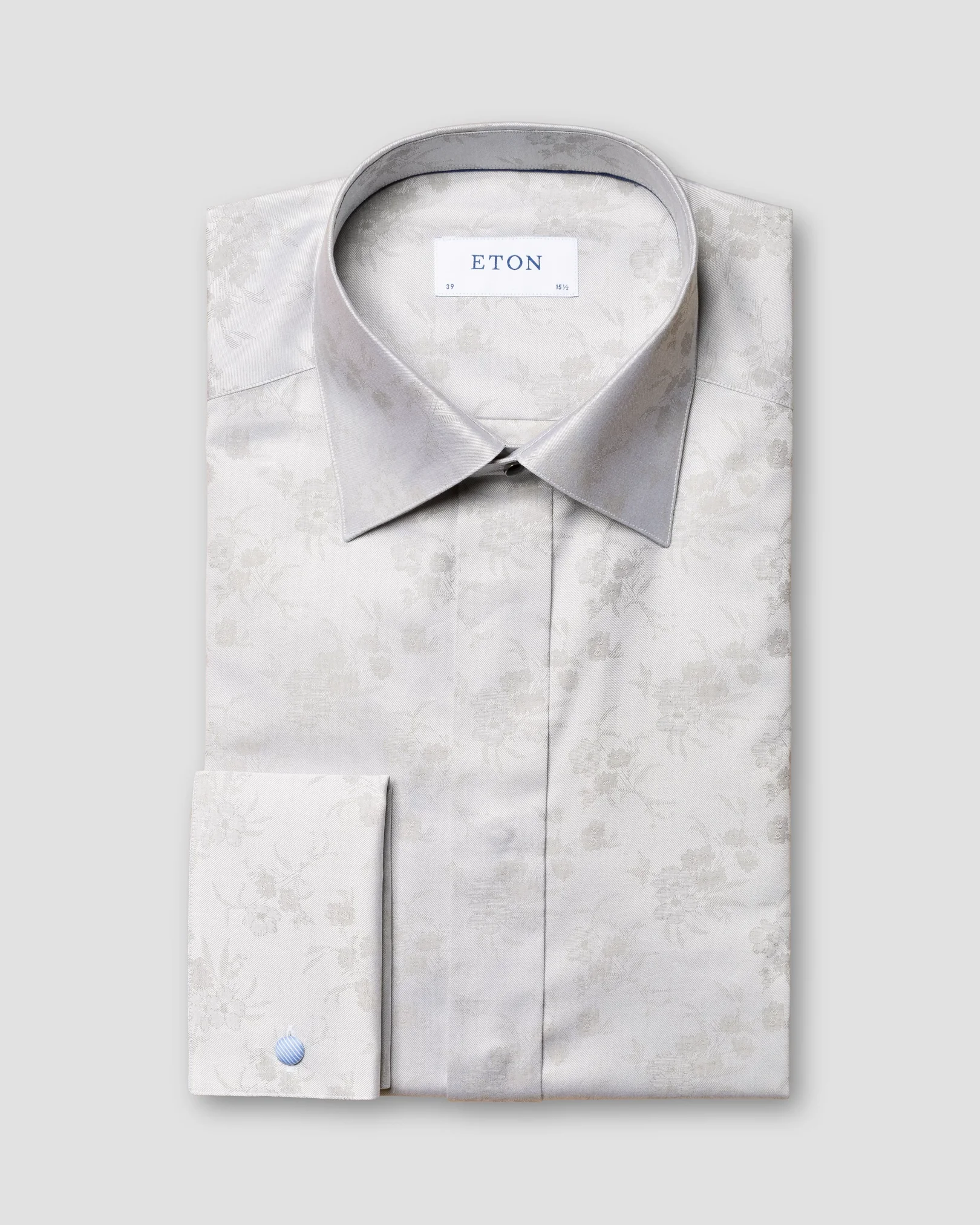 Eton - light grey jacquard