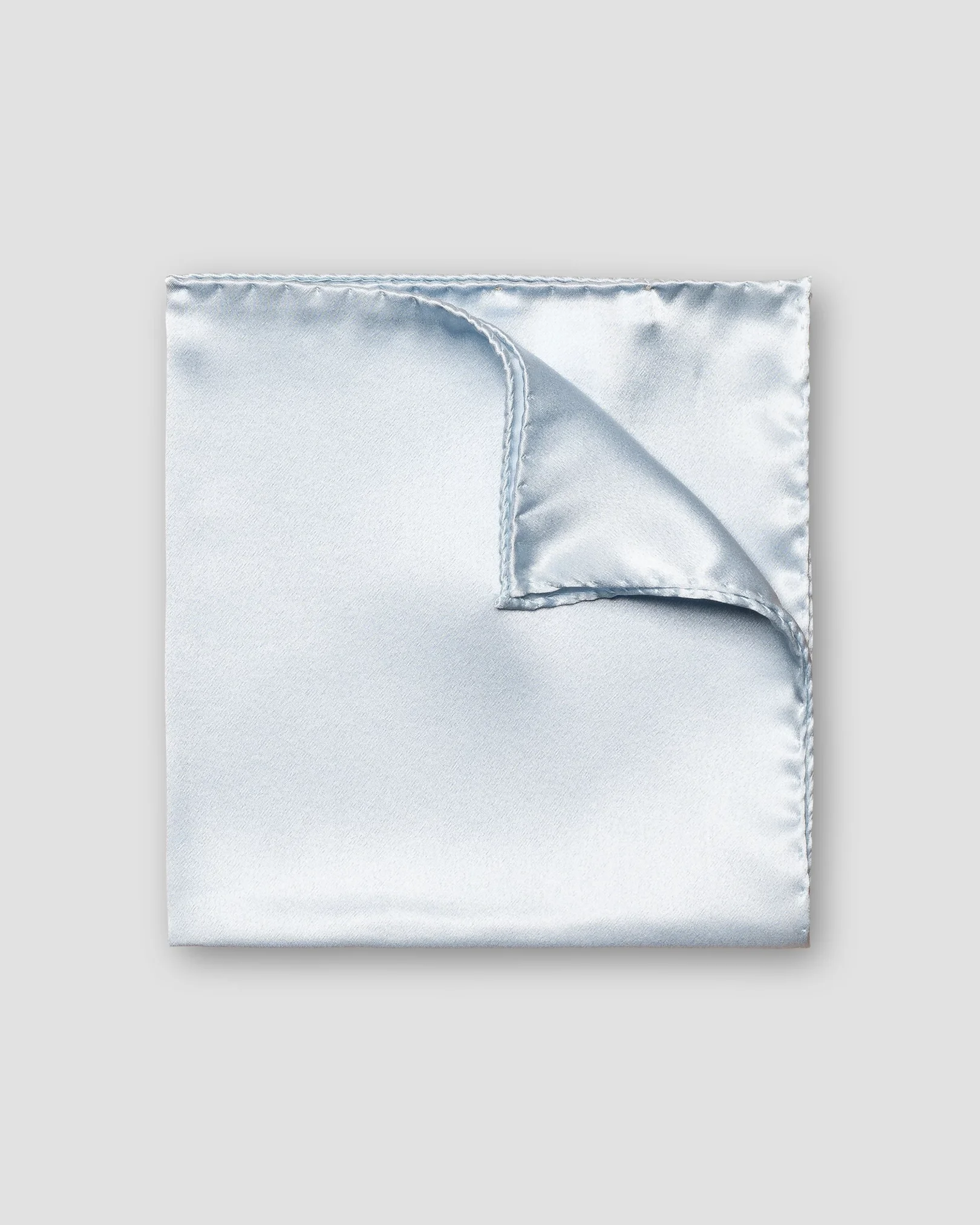 Eton - Light Blue Silk Pocket Square