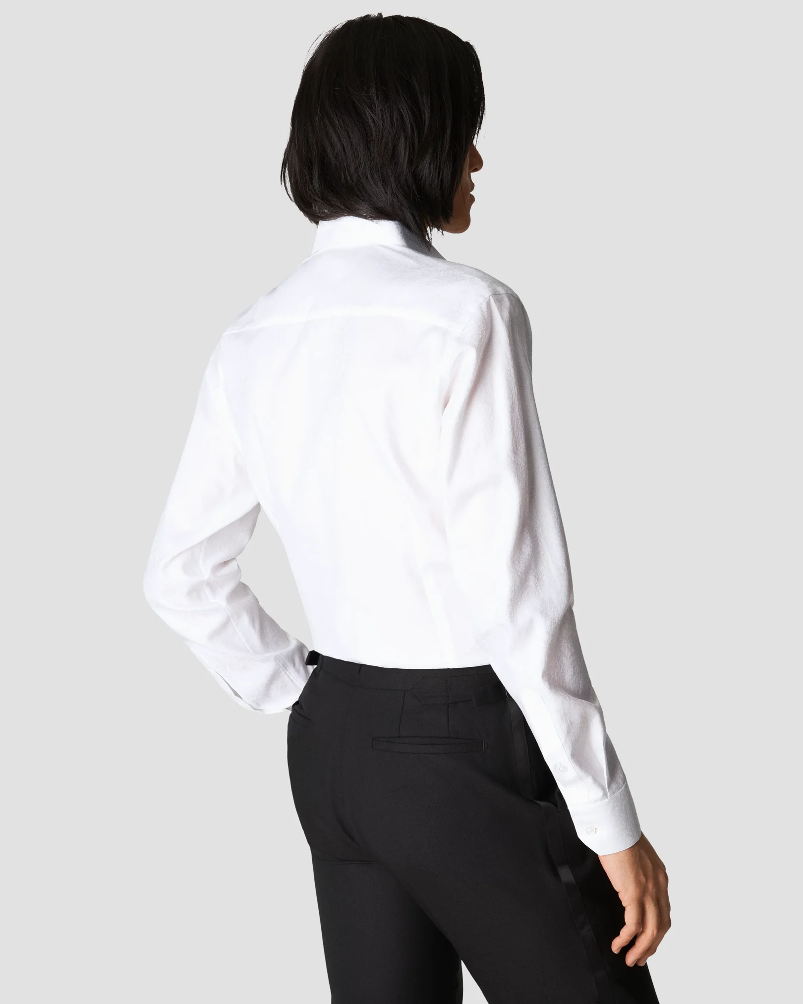 Eton - white jacquard