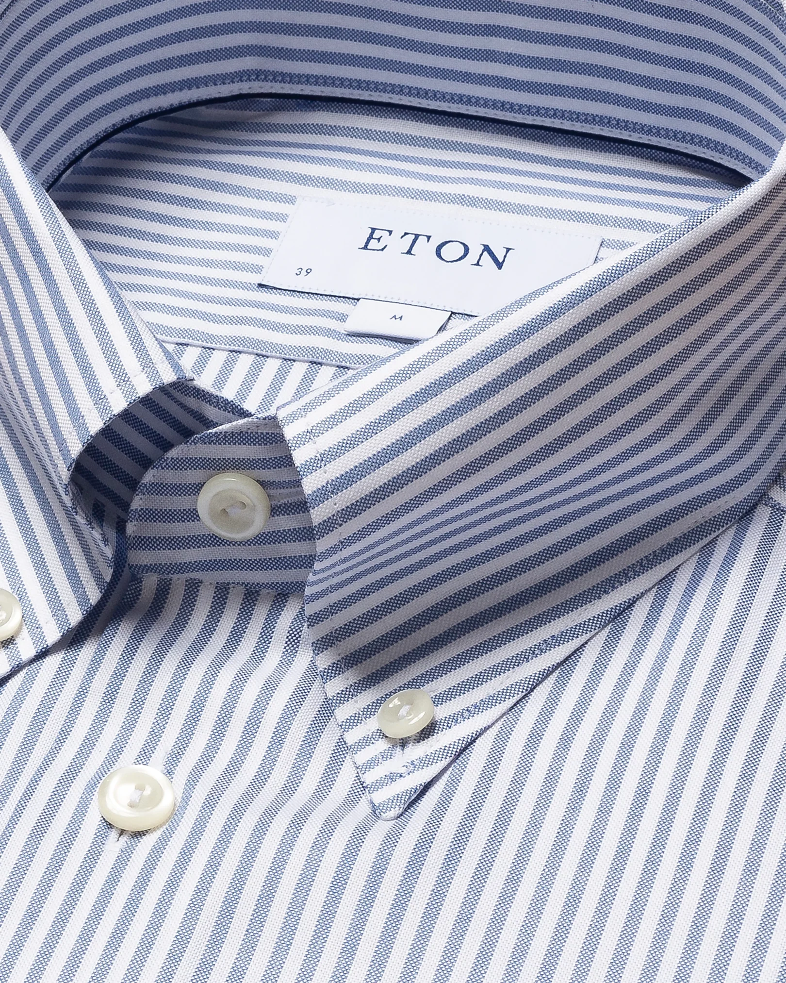 Eton - mid blue fine oxford button down