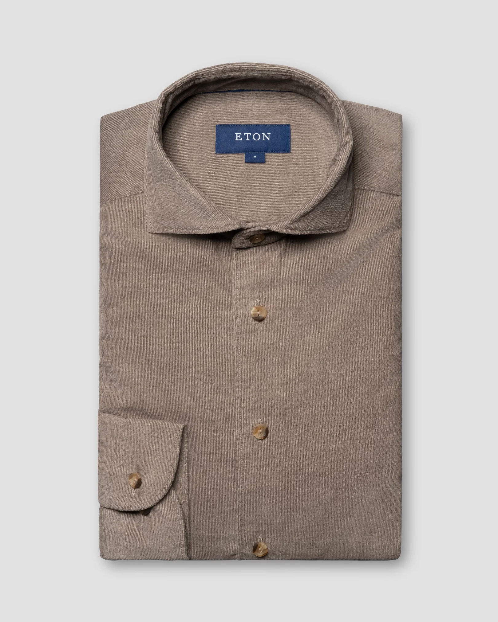 Eton - Solid Corduroy Shirt