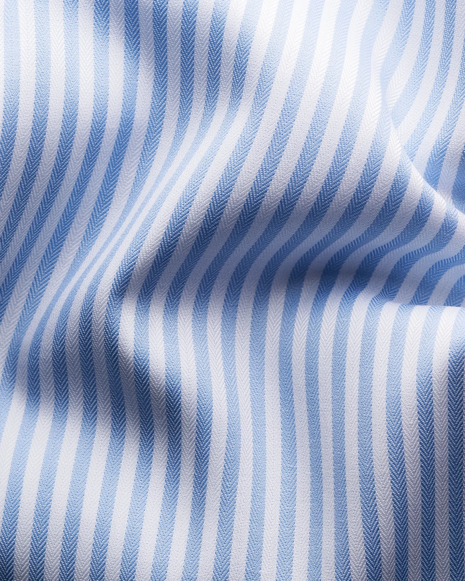 Eton - light blue signature twill archive stipe
