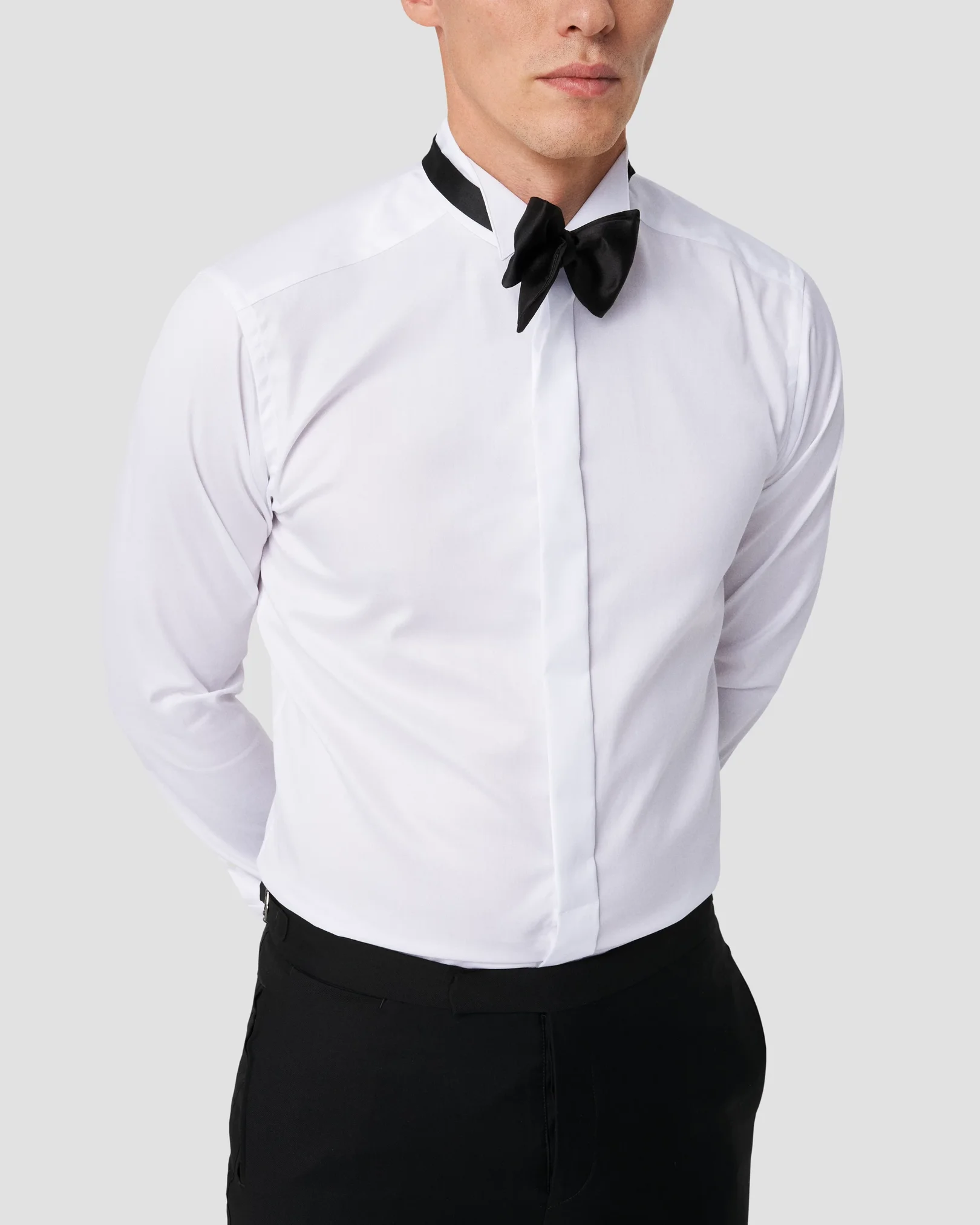 Eton - wing collar evening shirt