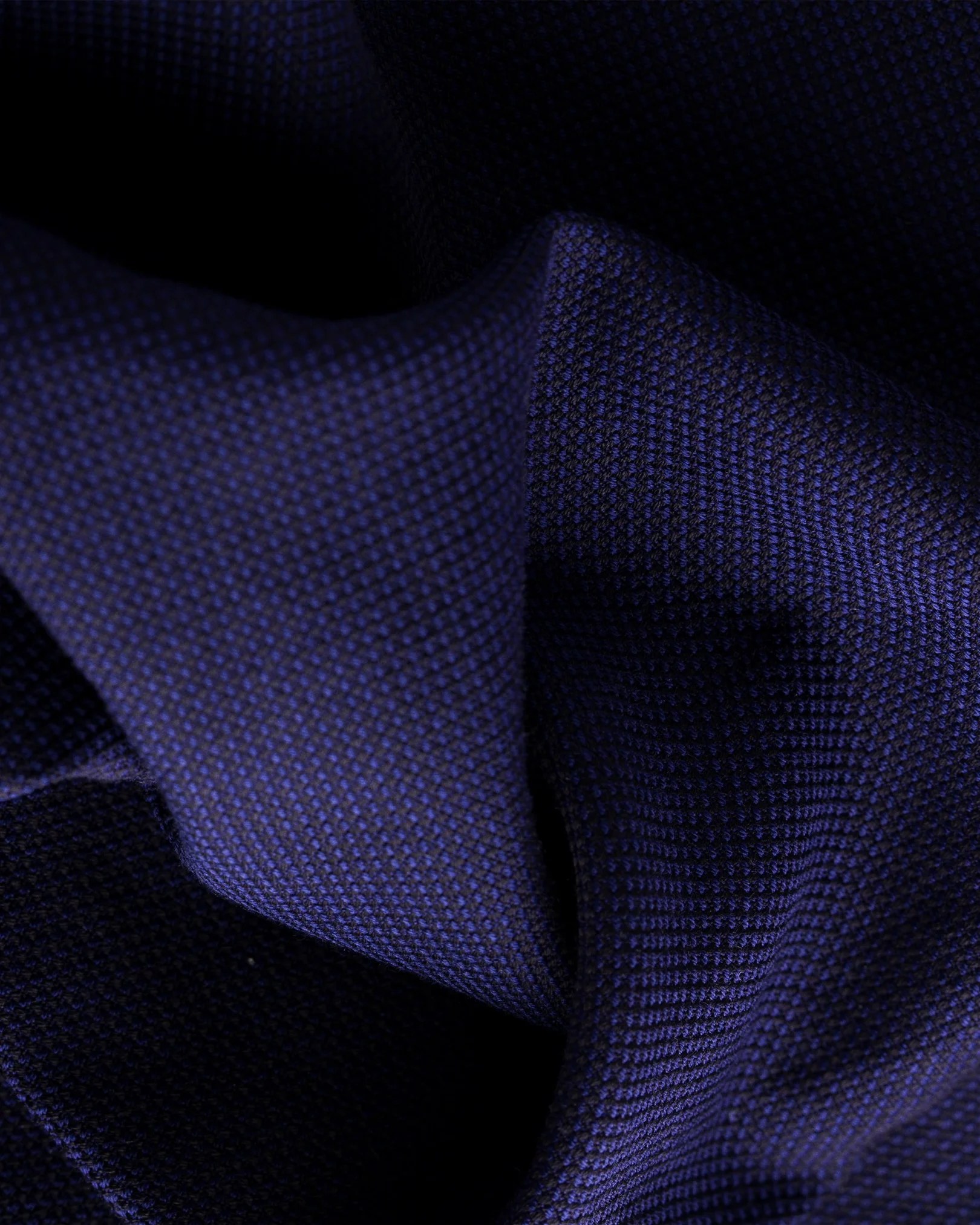 Eton - navy oxford shirt soft