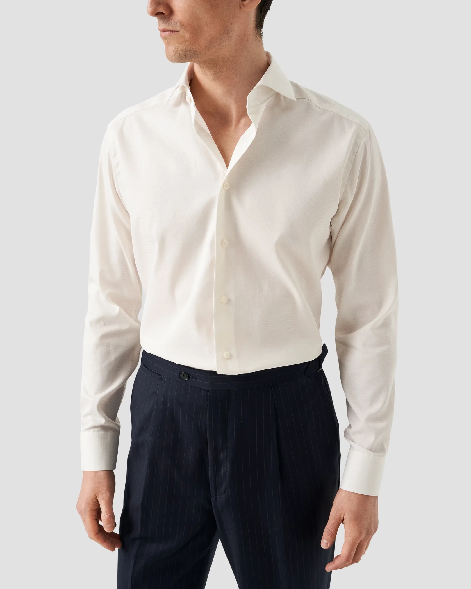 Eton - pin dot dobby shirt