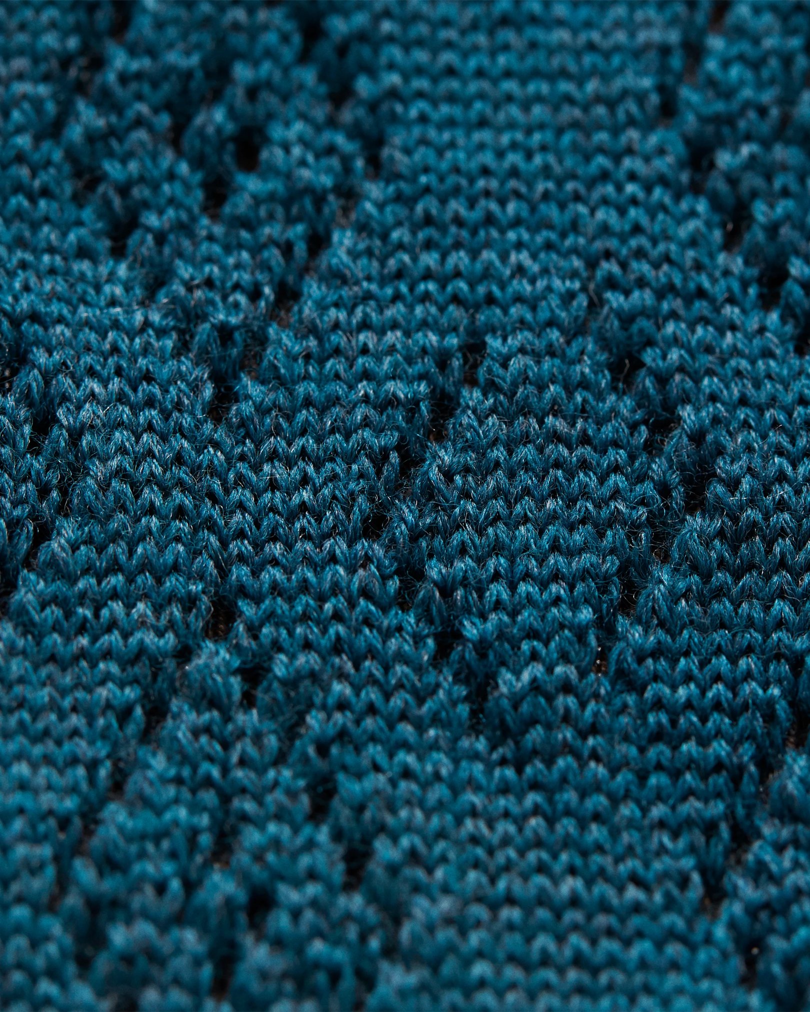 Eton - dark green knitted tie