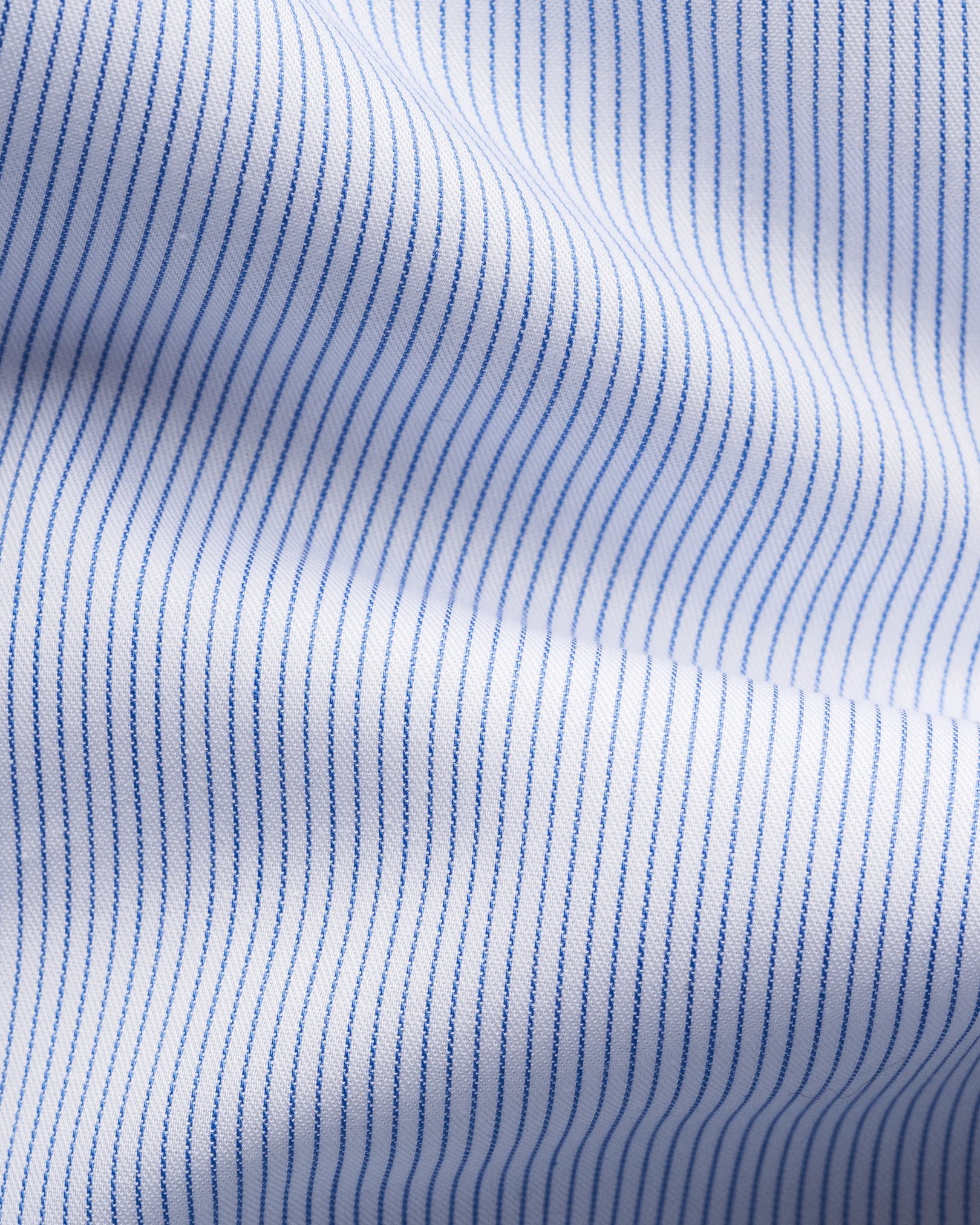 Eton - striped pointed collar shirt