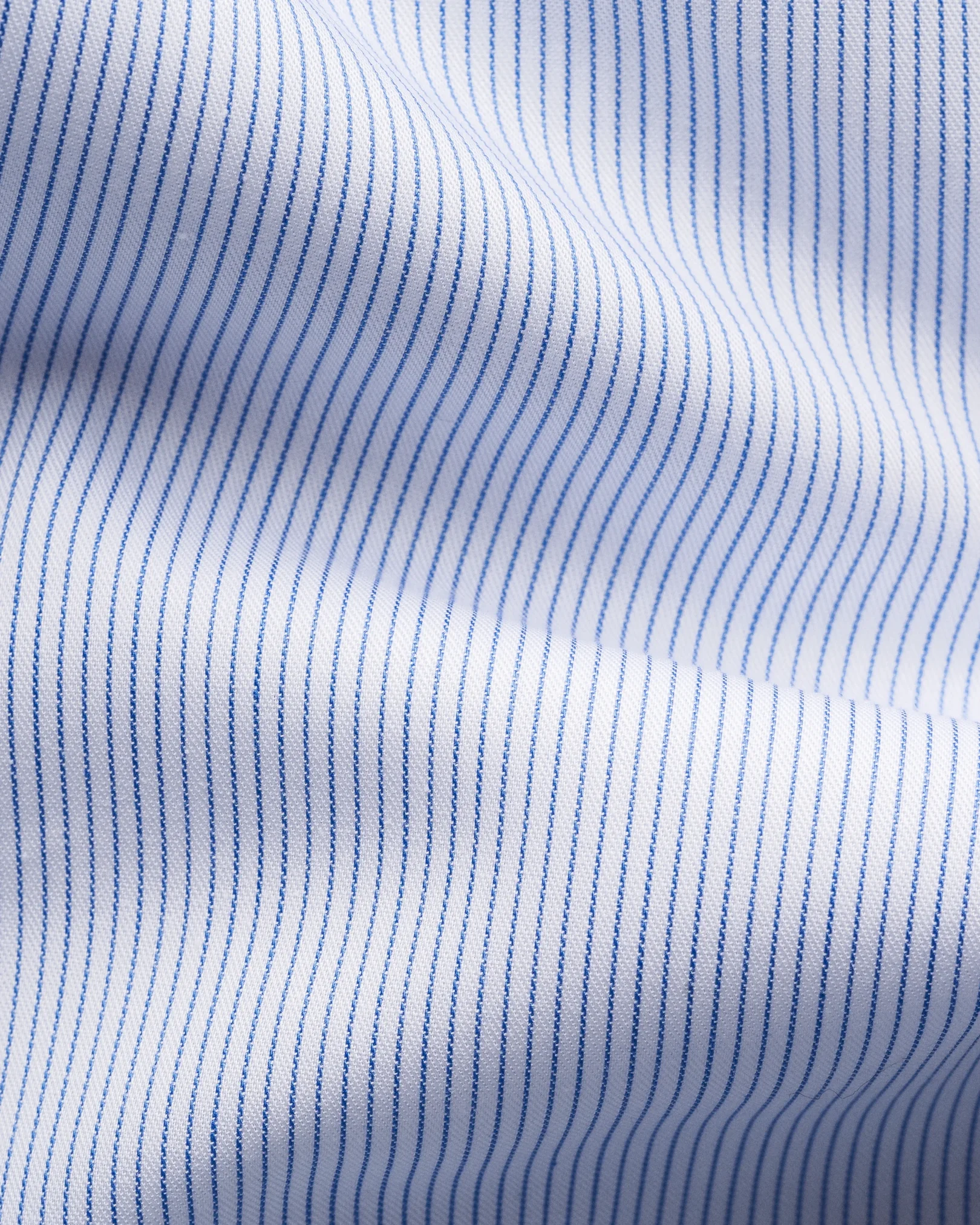Eton - striped pointed collar shirt