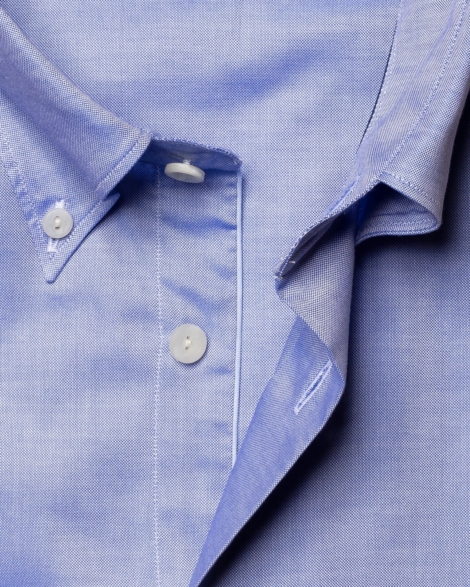 Eton - blue wrinkle free oxford shirt