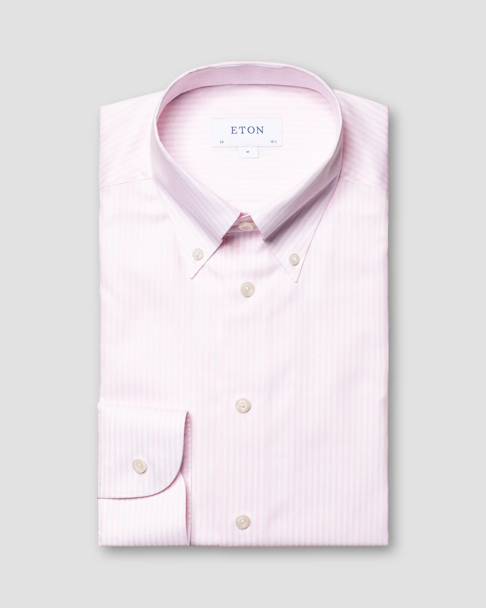 Eton - pink fine wrinkle free oxford