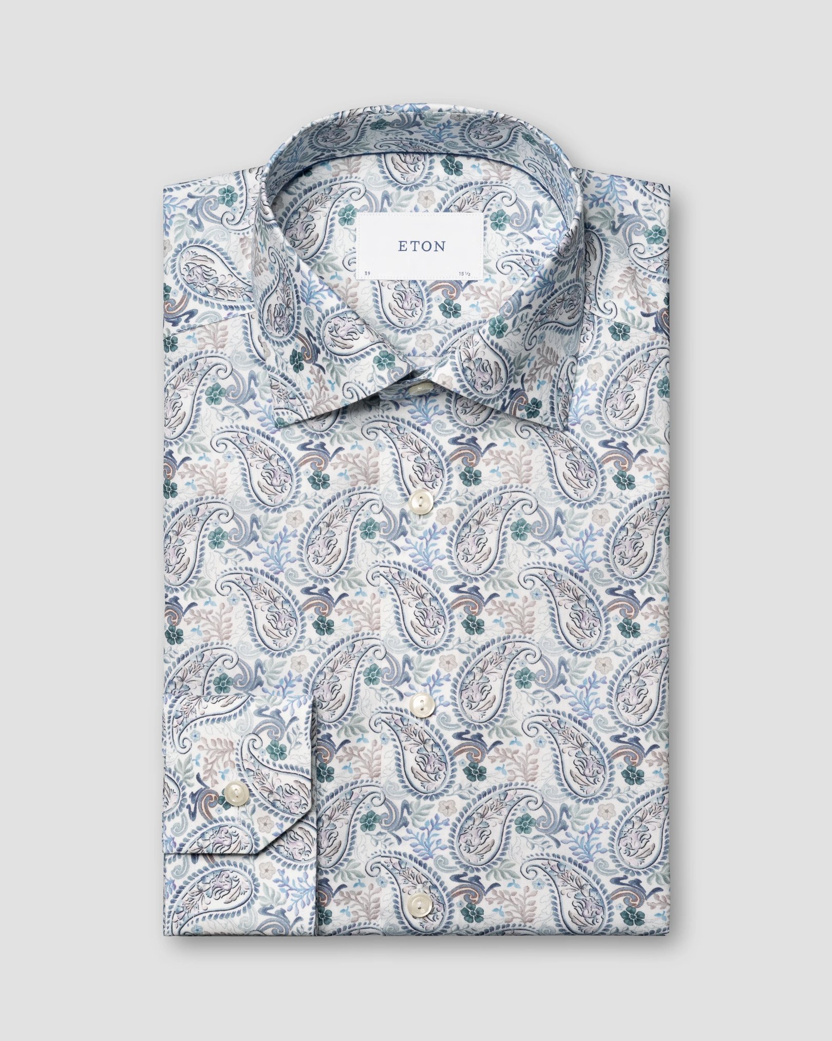 Eton - Motif Cotton & TENCEL™ Lyocell Shirt