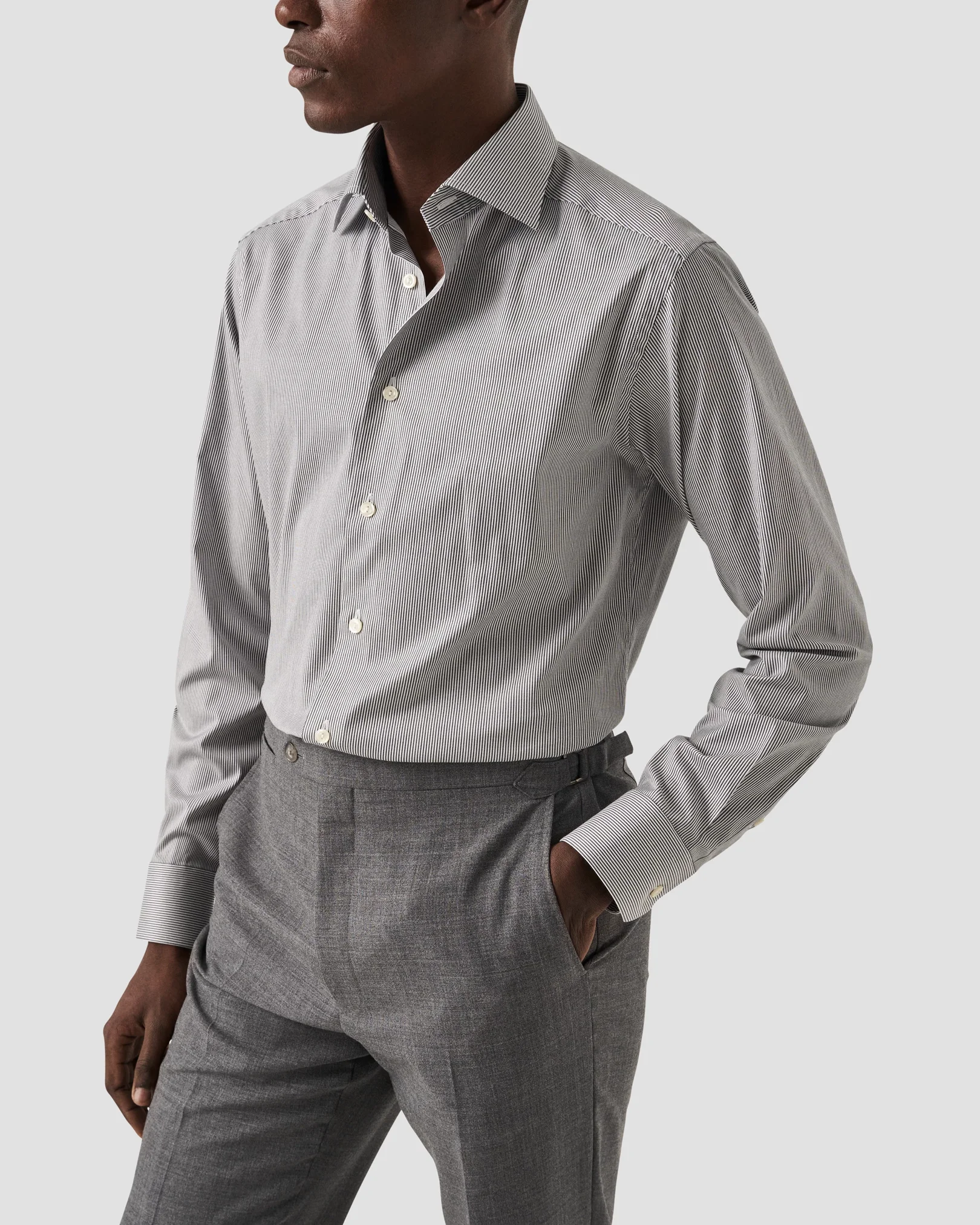 Eton - navy twill made to order