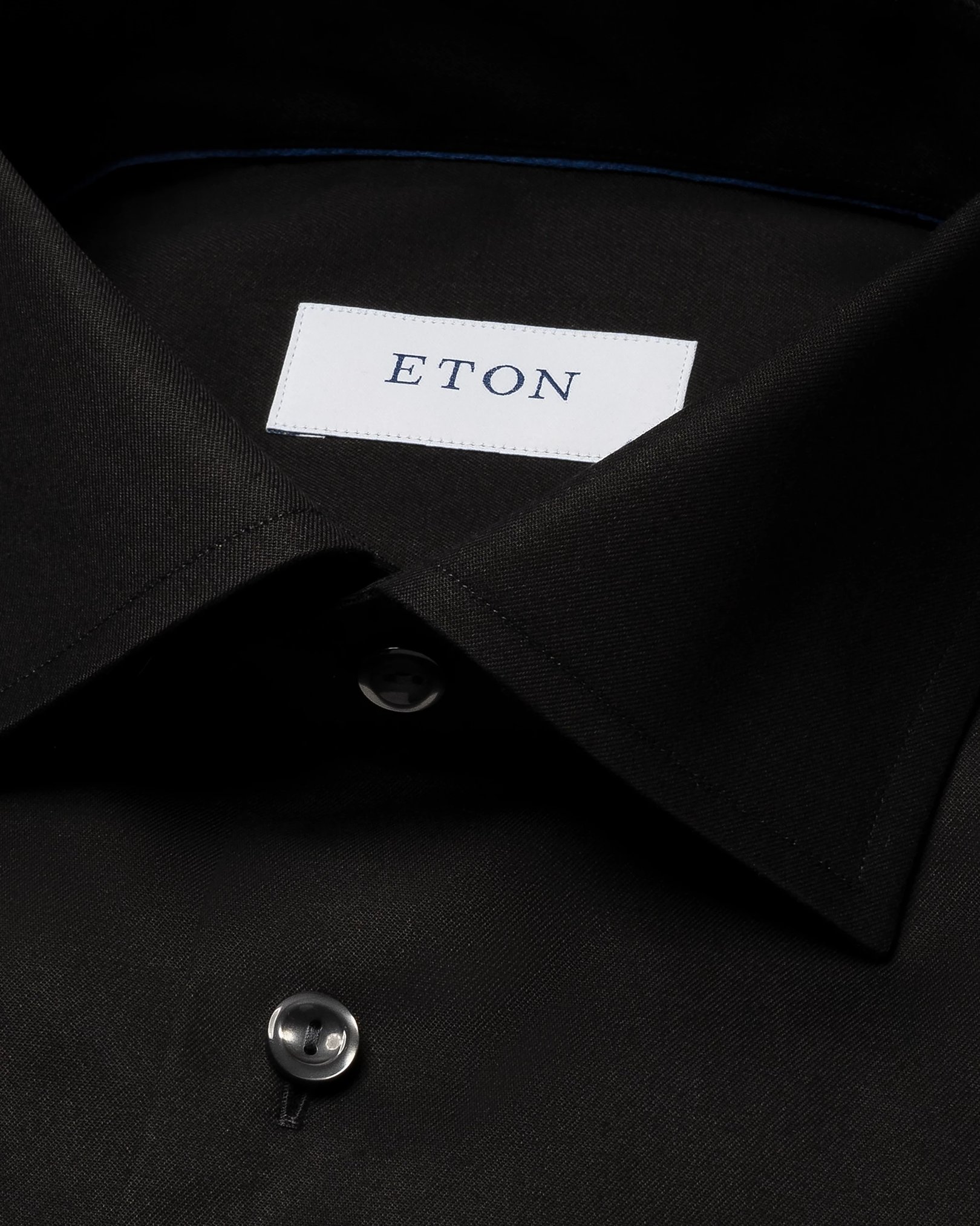 Eton - black shirt signature twill