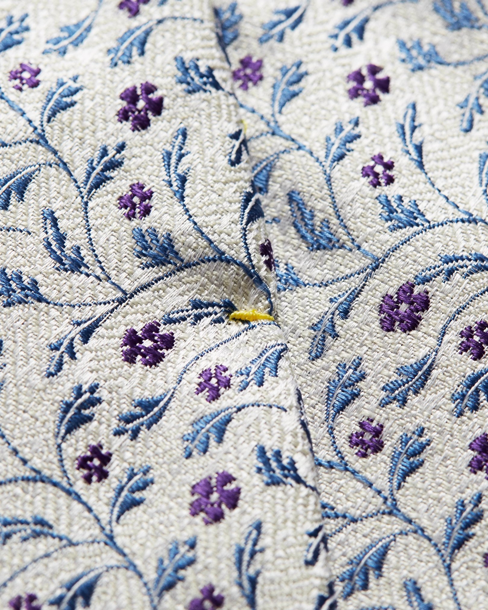Eton - white flower tie