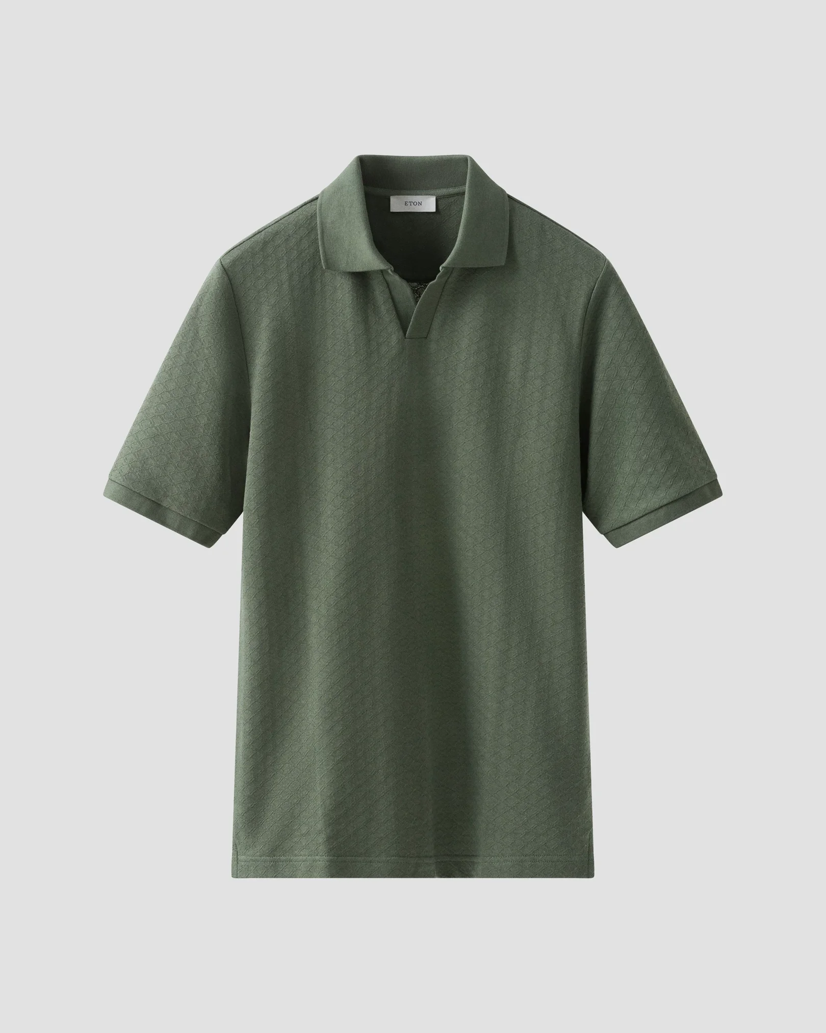 Eton - Jacquard-Poloshirt