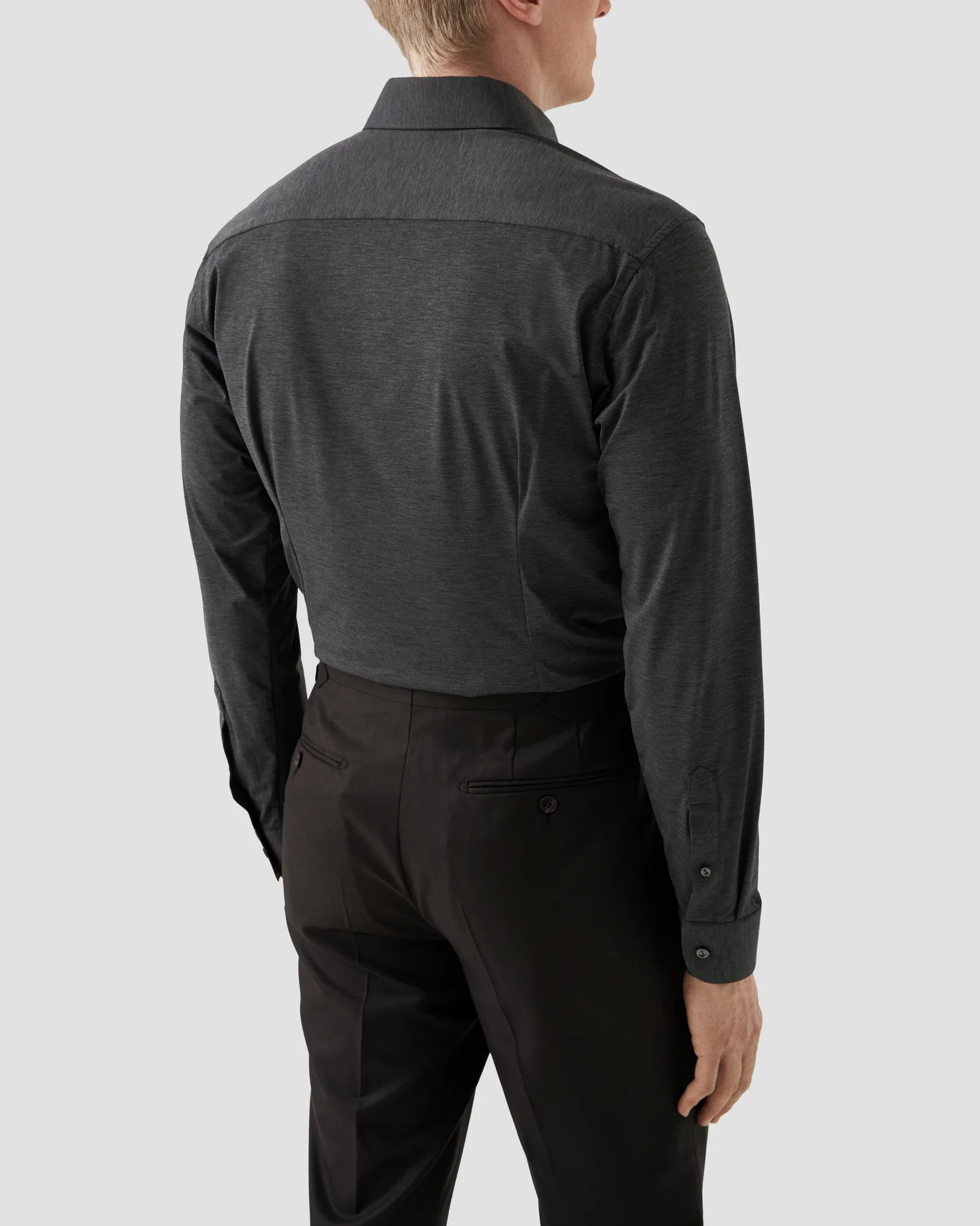 Eton - dark grey waystretch
