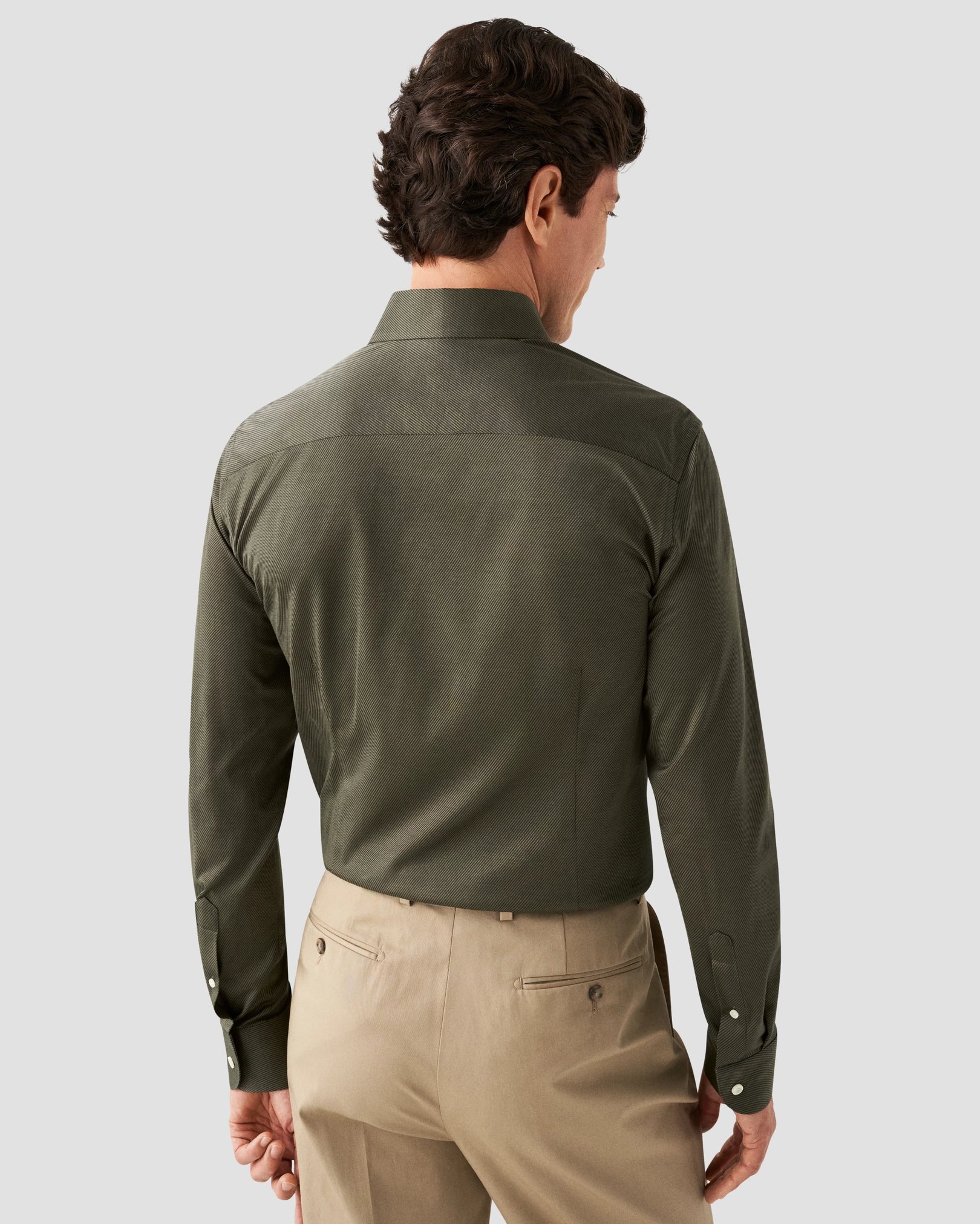Eton - dark green knit king