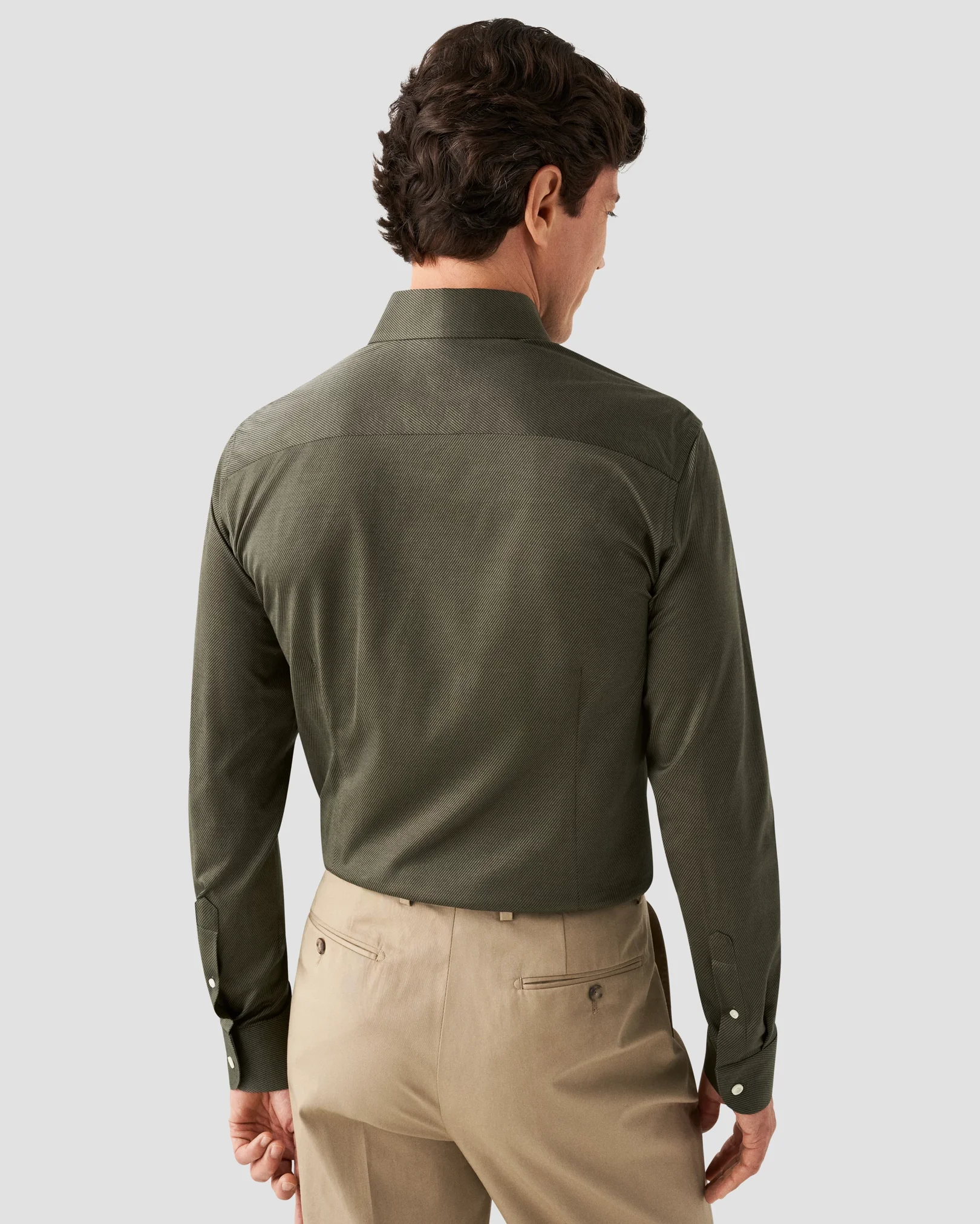 Eton - dark green knit king