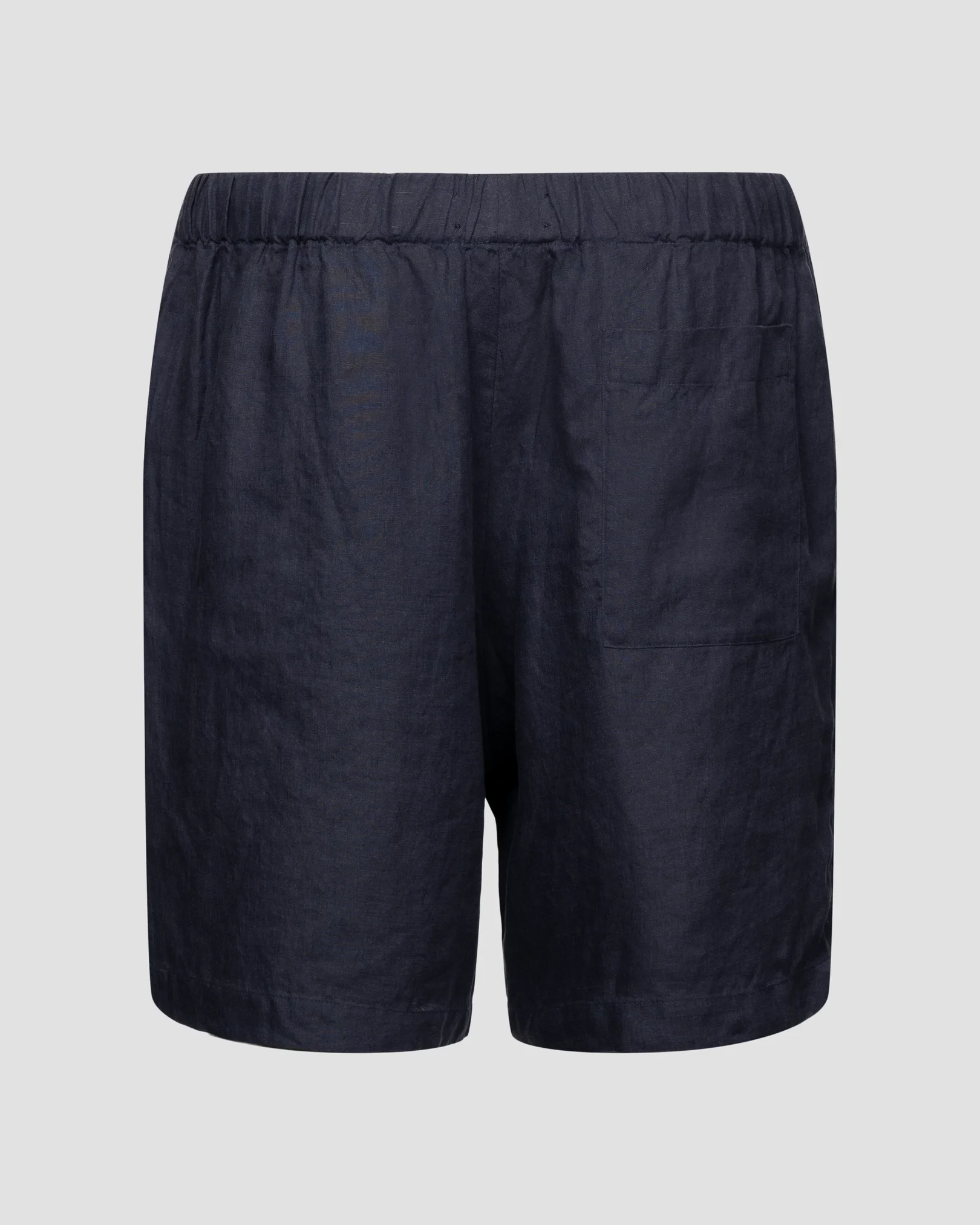 Eton - navy linnen shorts