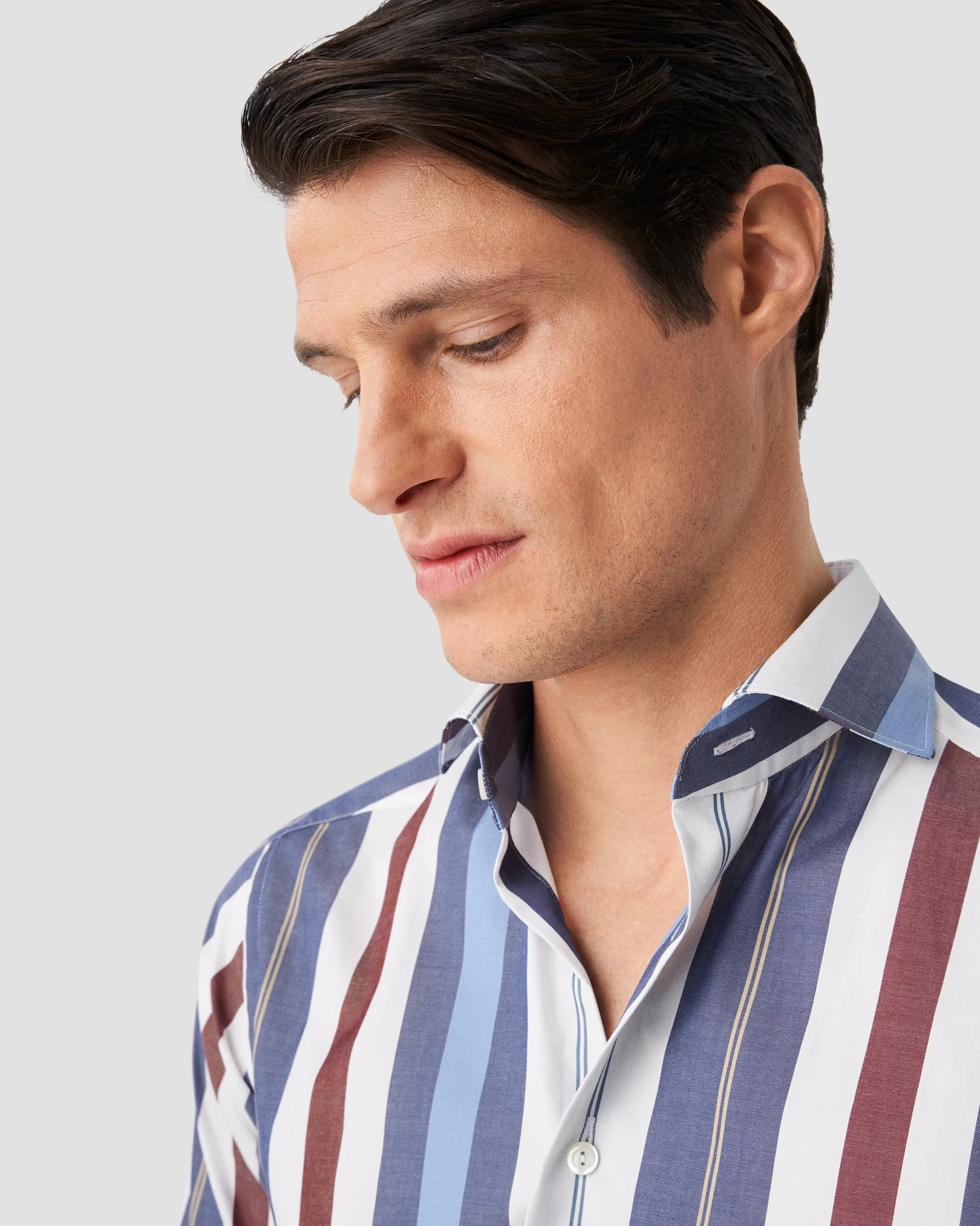 Eton - red signature twill