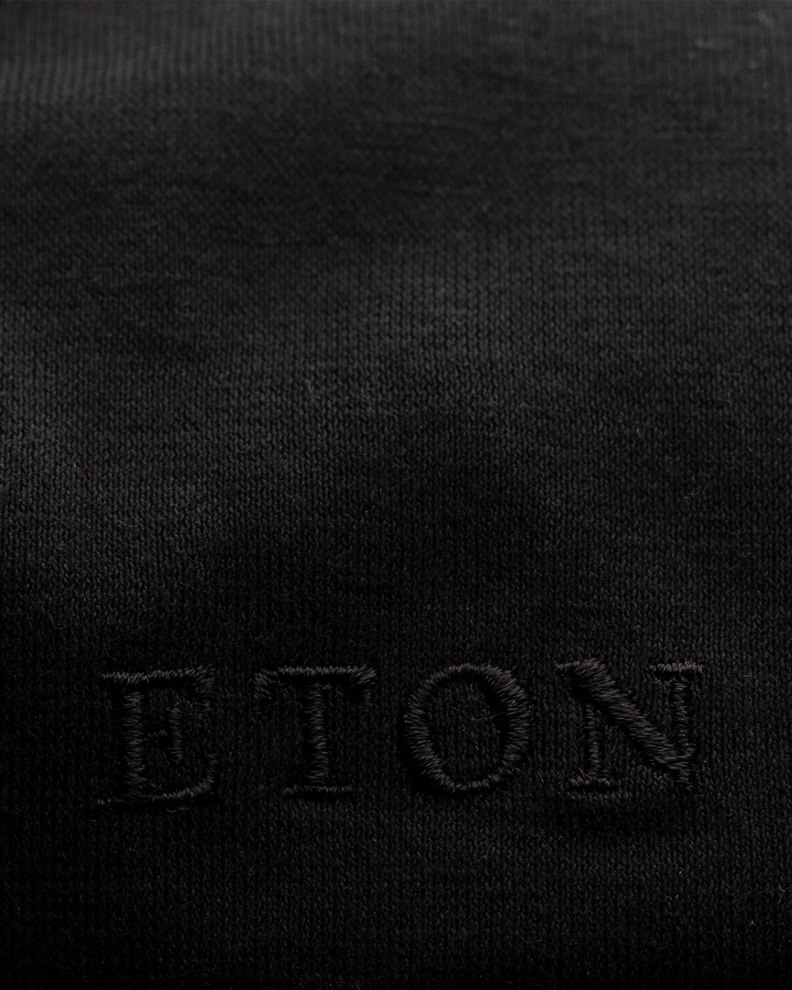 Eton - classic black baseball cap