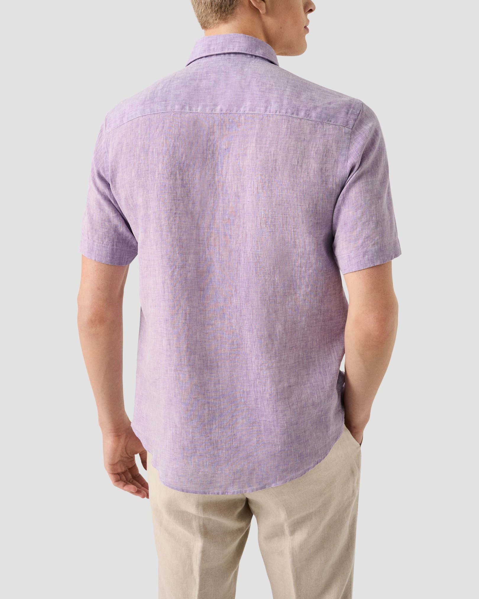 Eton - Short Sleeve Linen Shirt