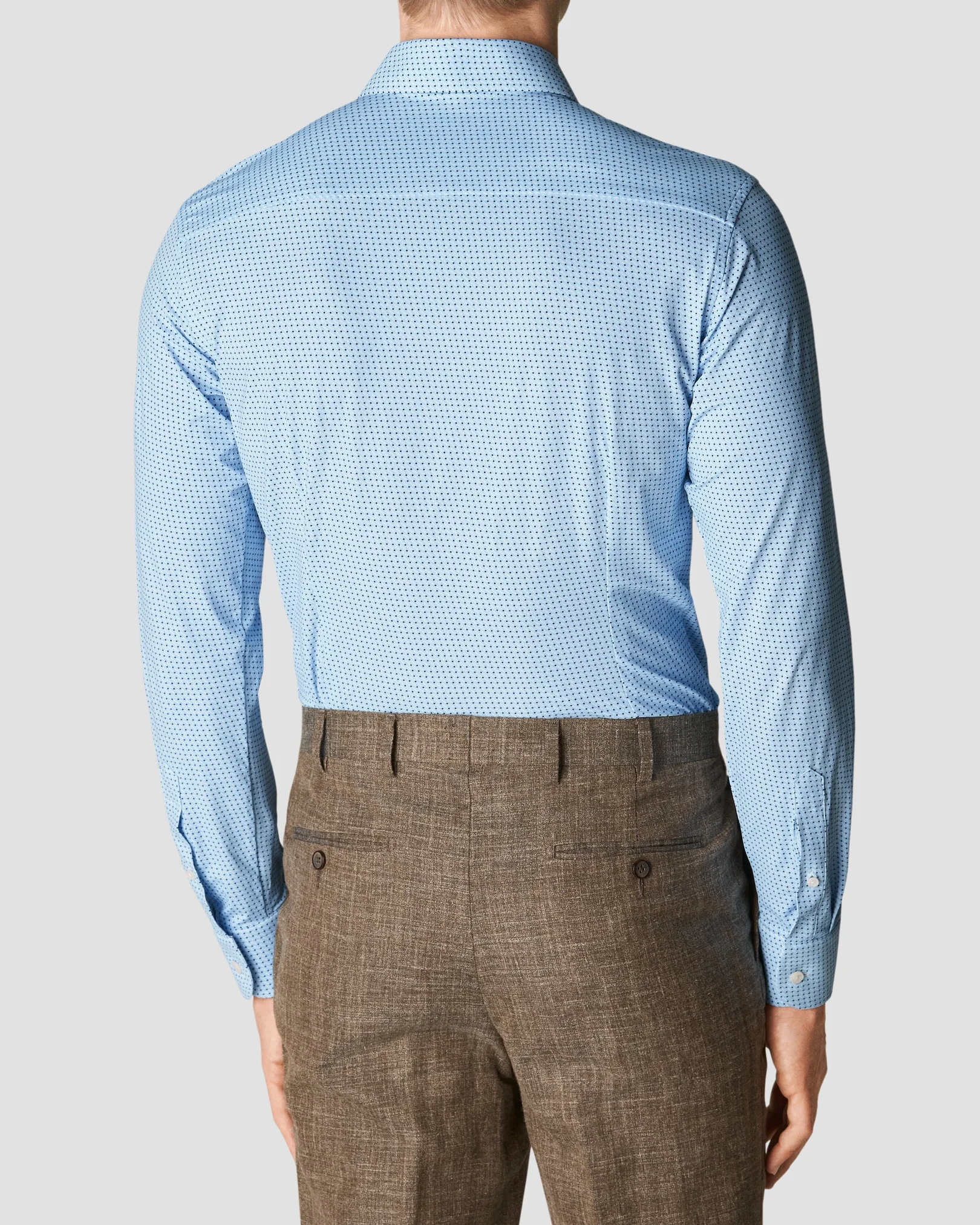 Eton - four way strech micro dotted
