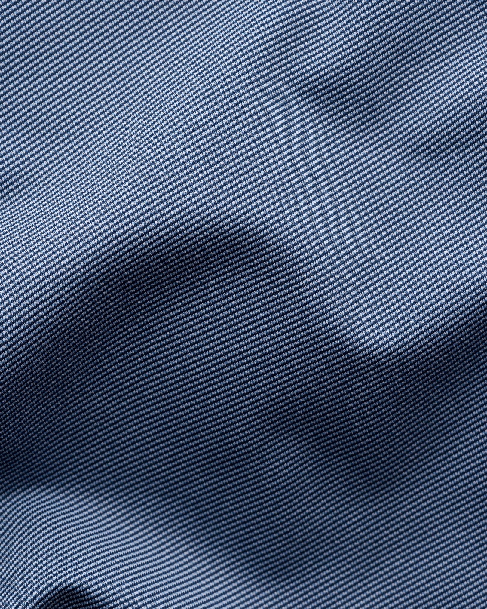 Eton - mid blue four way stretch cut away