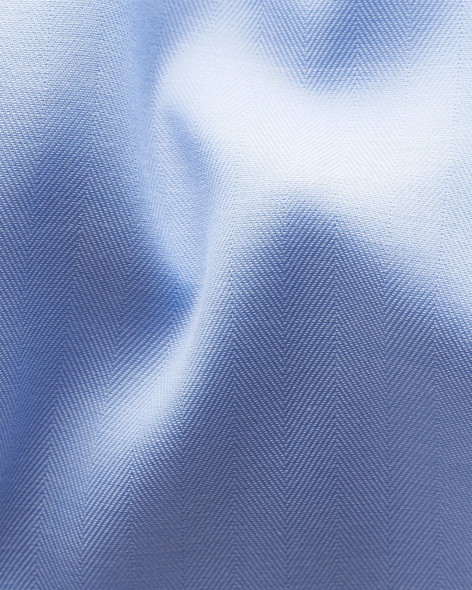 Eton - light blue signature twill wide spread collar rounded single contemporary fit