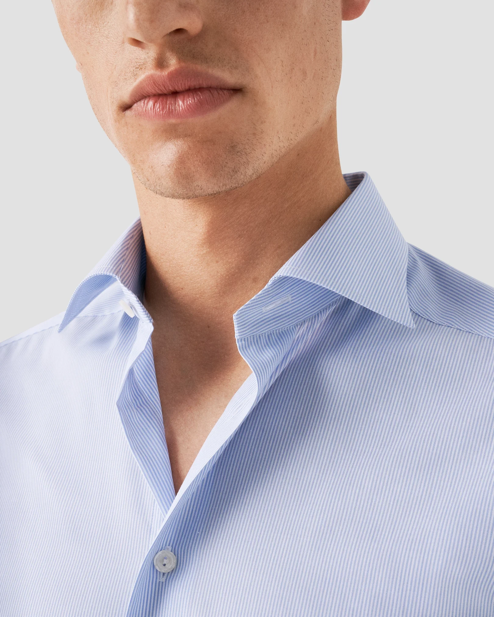 Eton - striped poplin shirt