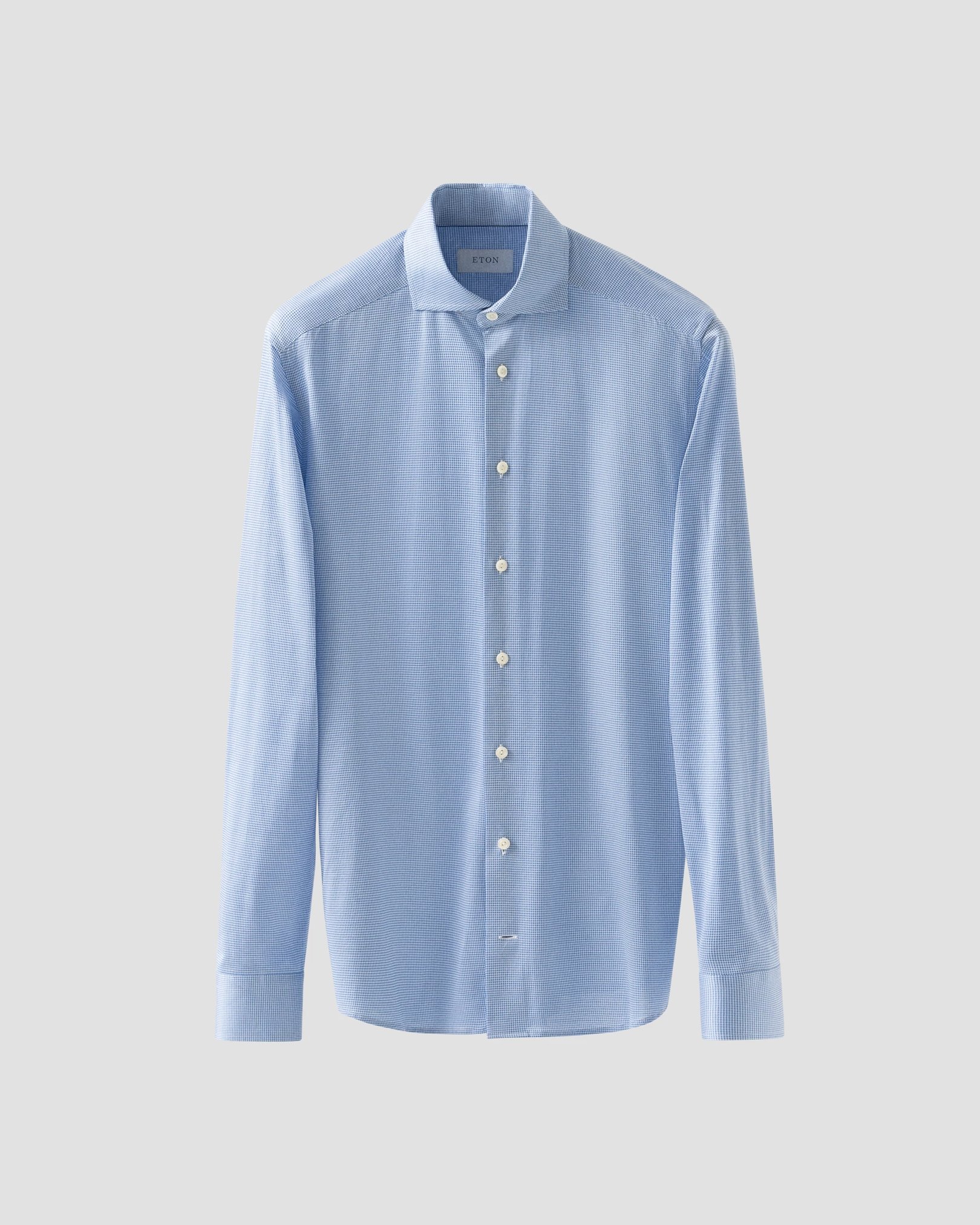 Eton - micro check king knit